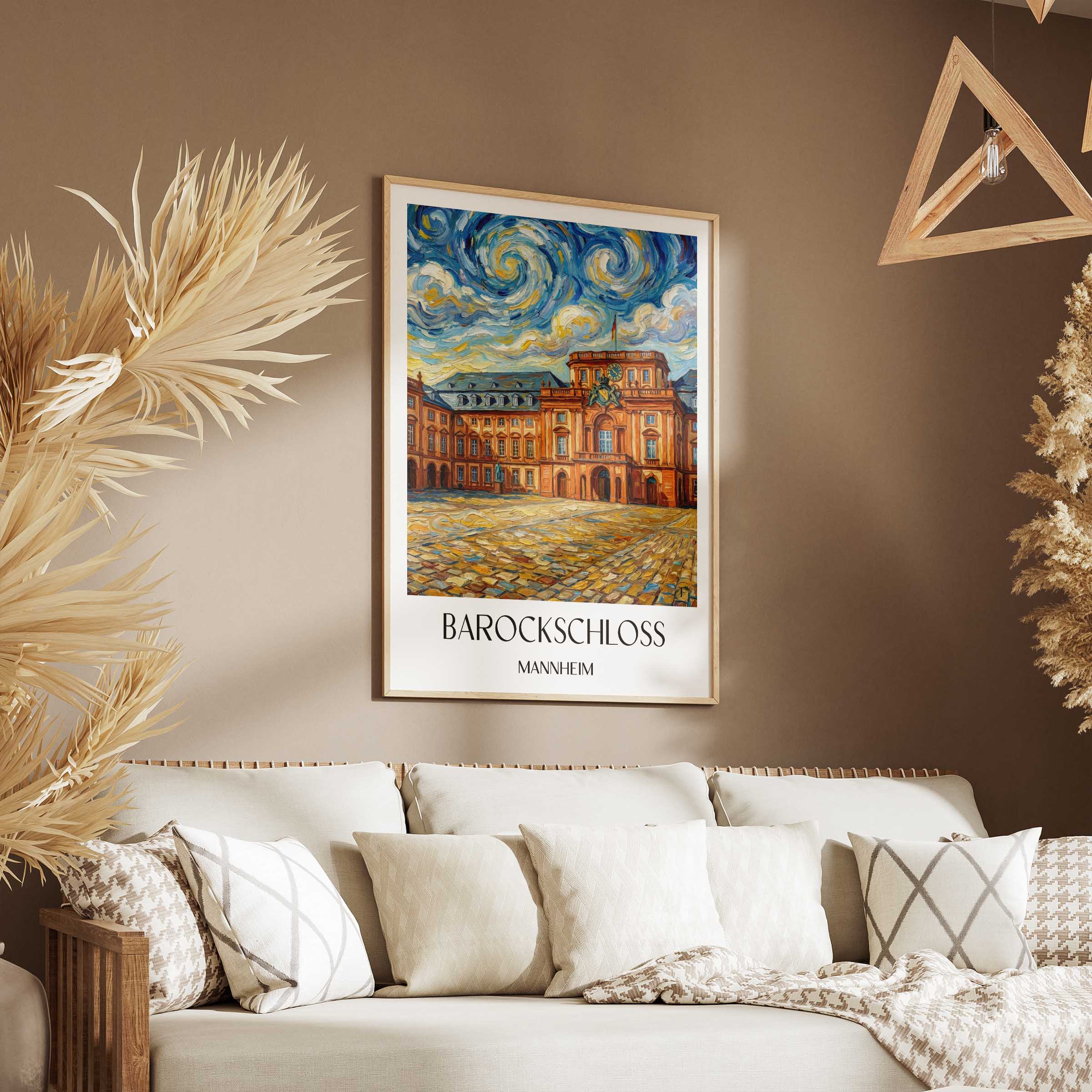 barockschloss-mannheim-deutschland-poster-oil-painting-oelgemaelde