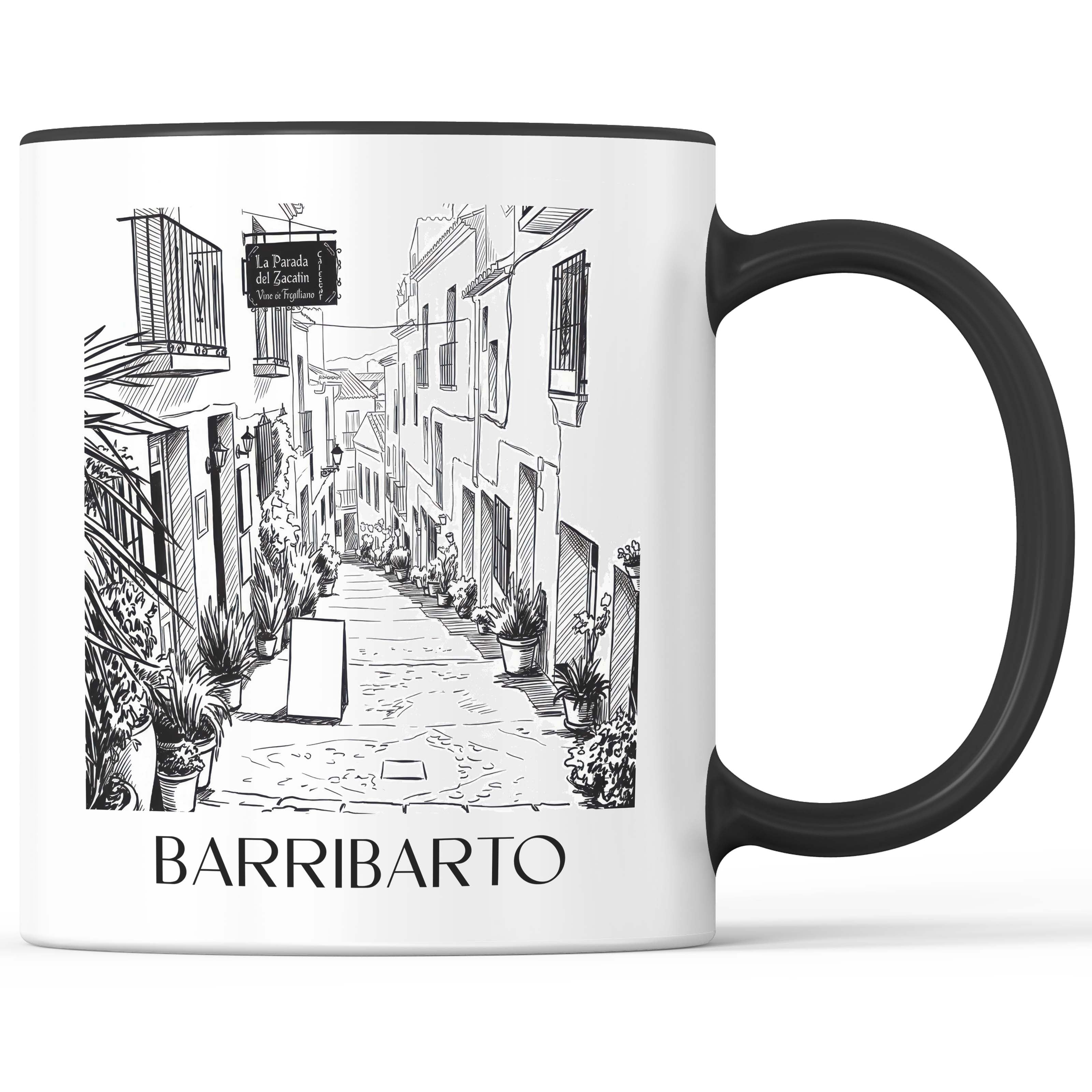 barribarto-frigiliana-spanien-kaffeebecher-skizze