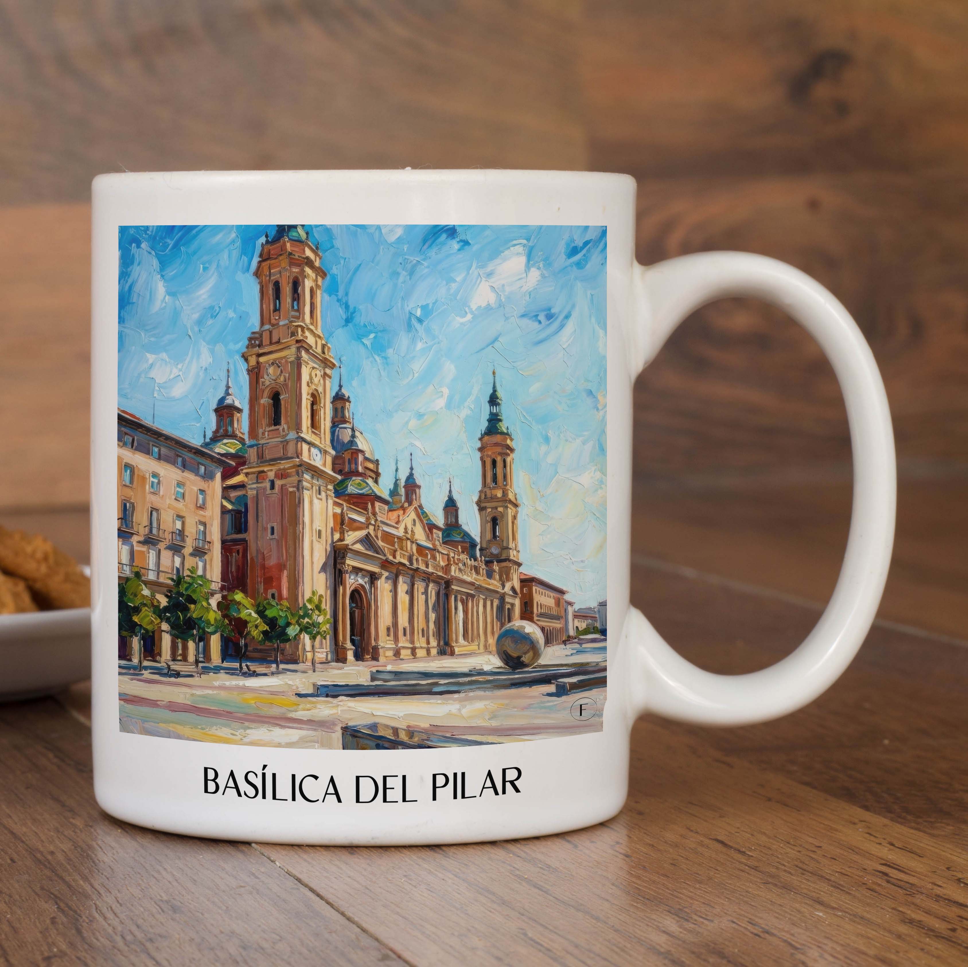 basílica-del-pilar-zaragoza-spanien-kaffeebecher-oil-painting-oelgemaelde