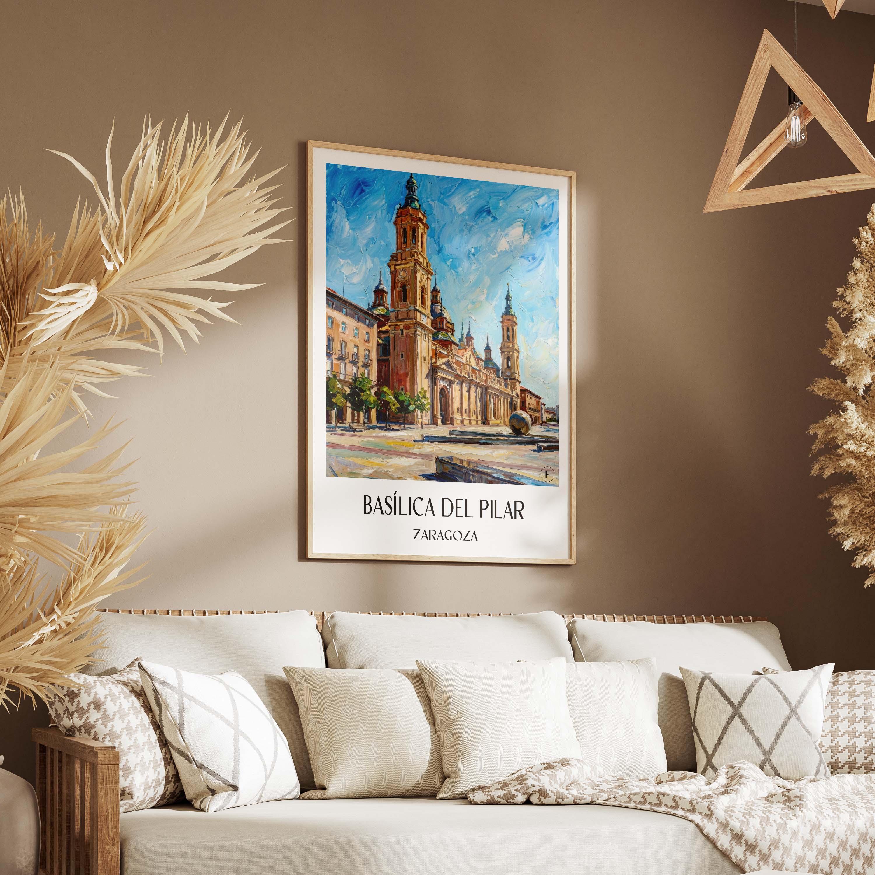 basílica-del-pilar-zaragoza-spanien-poster-oil-painting-oelgemaelde