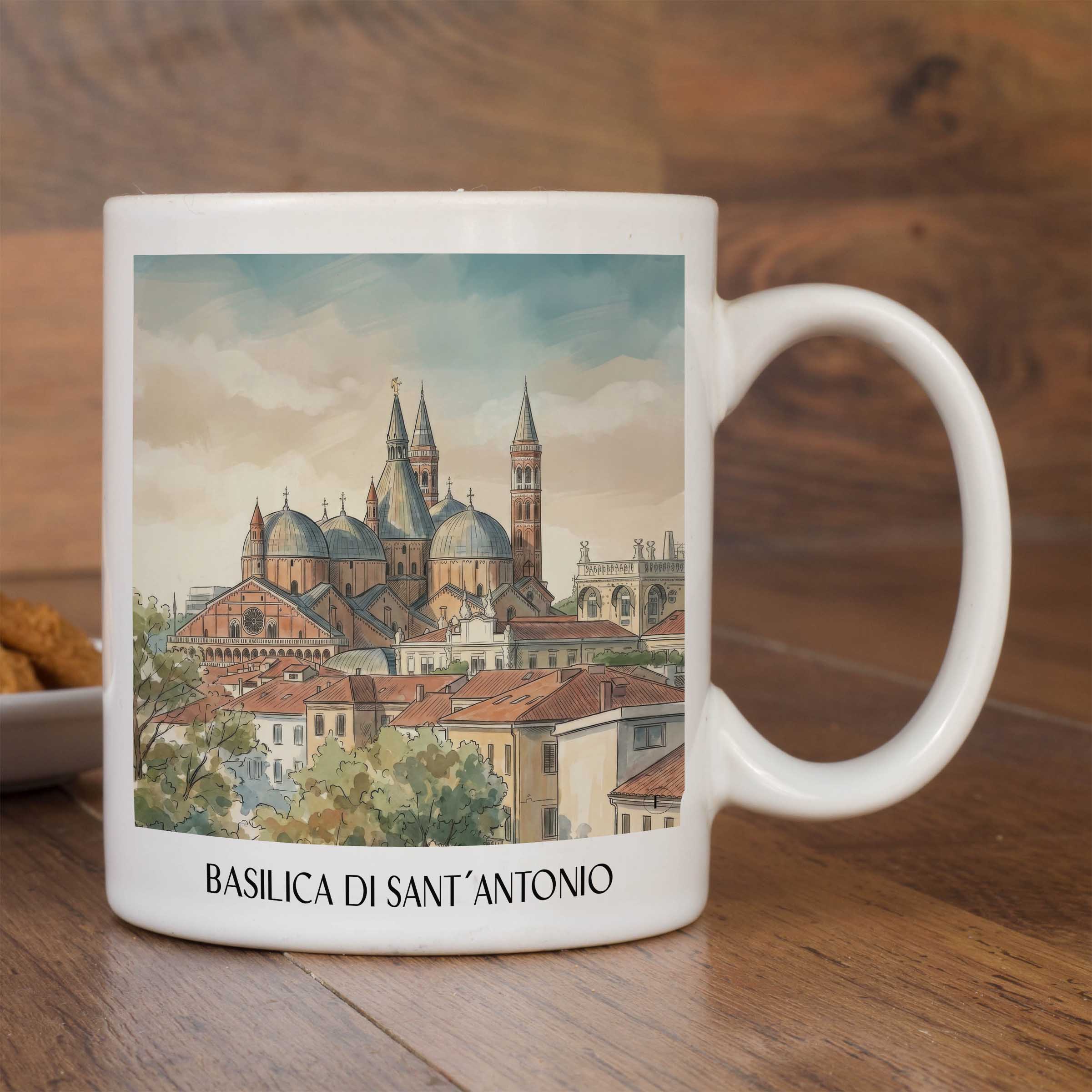 basilica-di-sant´antonio-padua-italien-kaffeebecher-aquarell