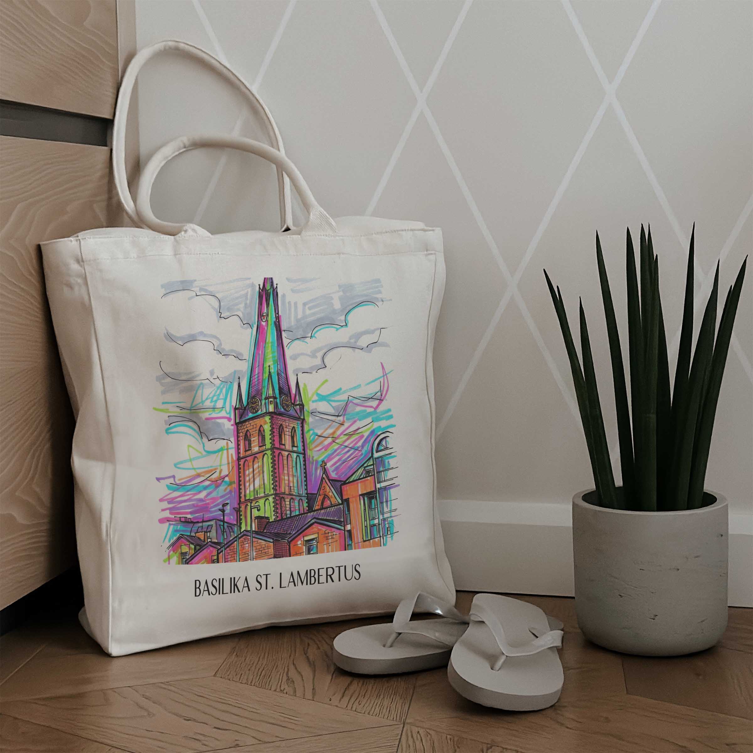 basilika-st.-lambertus-düsseldorf-deutschland-einkaufstasche-graffiti