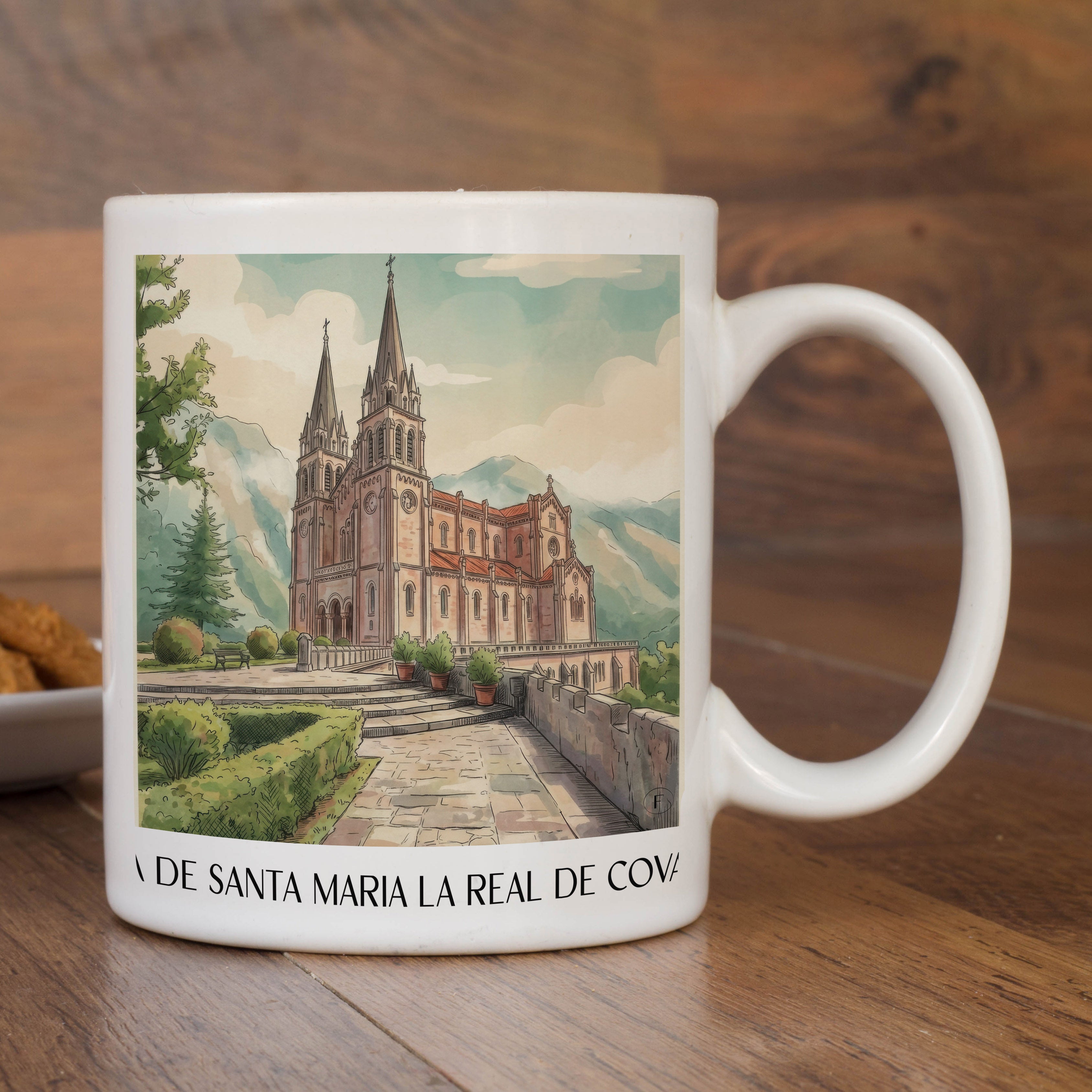 basilika-von-covadonga-spanien-spanien-kaffeebecher-aquarell