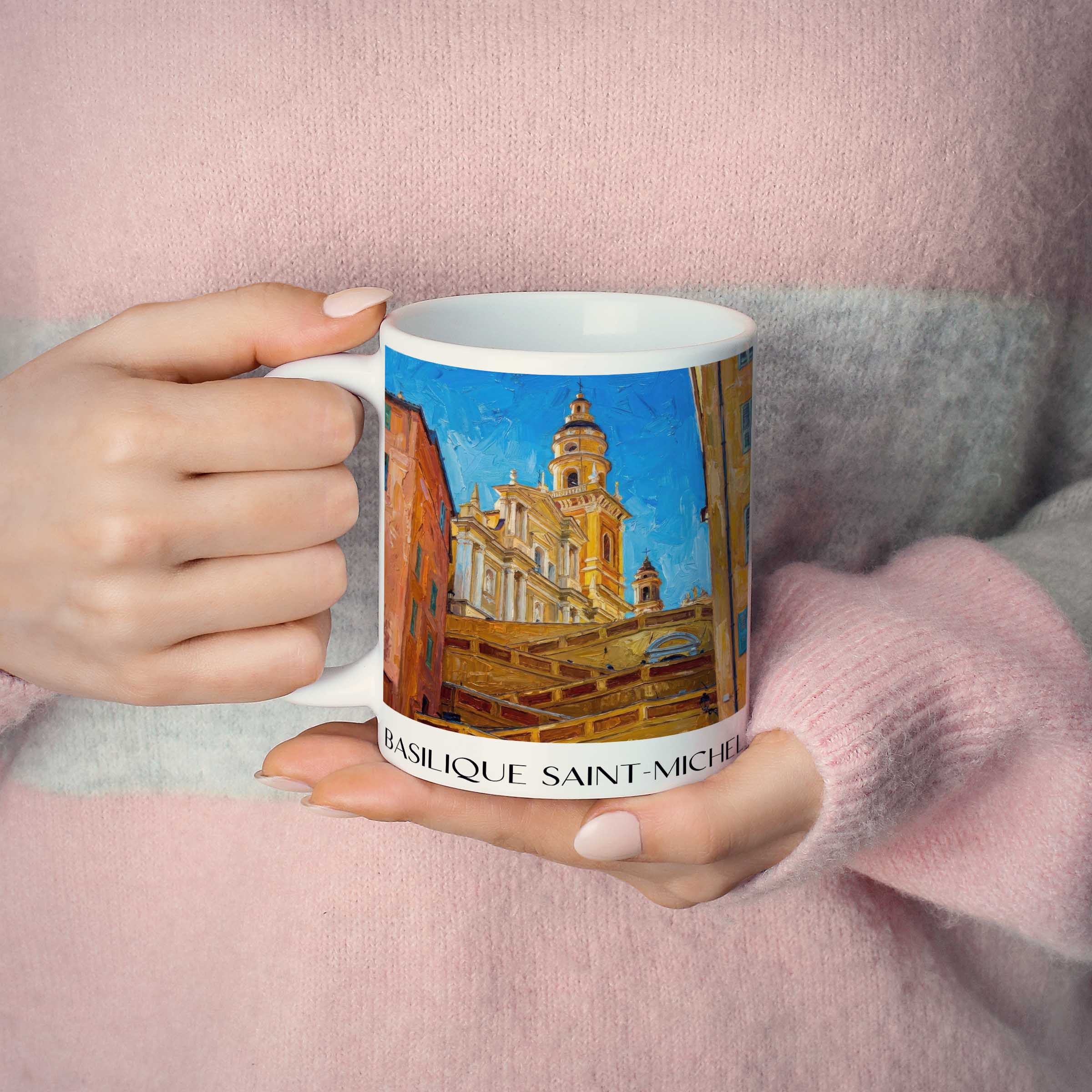basilique-saint-michel-menton-frankreich-kaffeebecher-oil-painting-oelgemaelde
