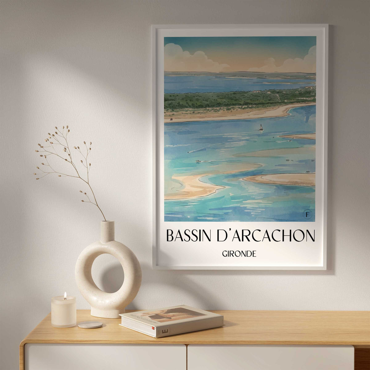 bassin-d'arcachon-gironde-frankreich-poster-aquarell