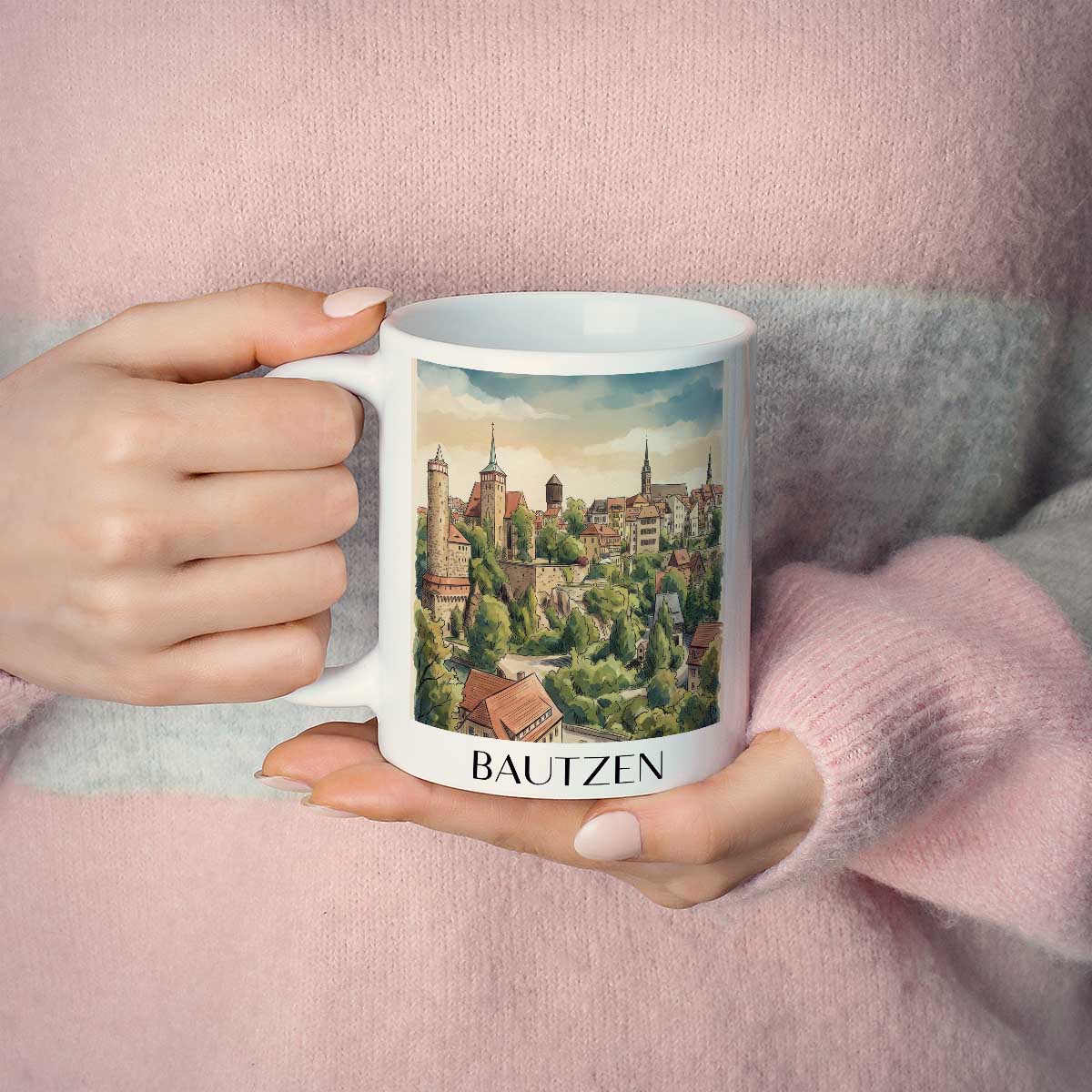 bautzen--oberlausitz-deutschland-kaffeebecher-aquarell