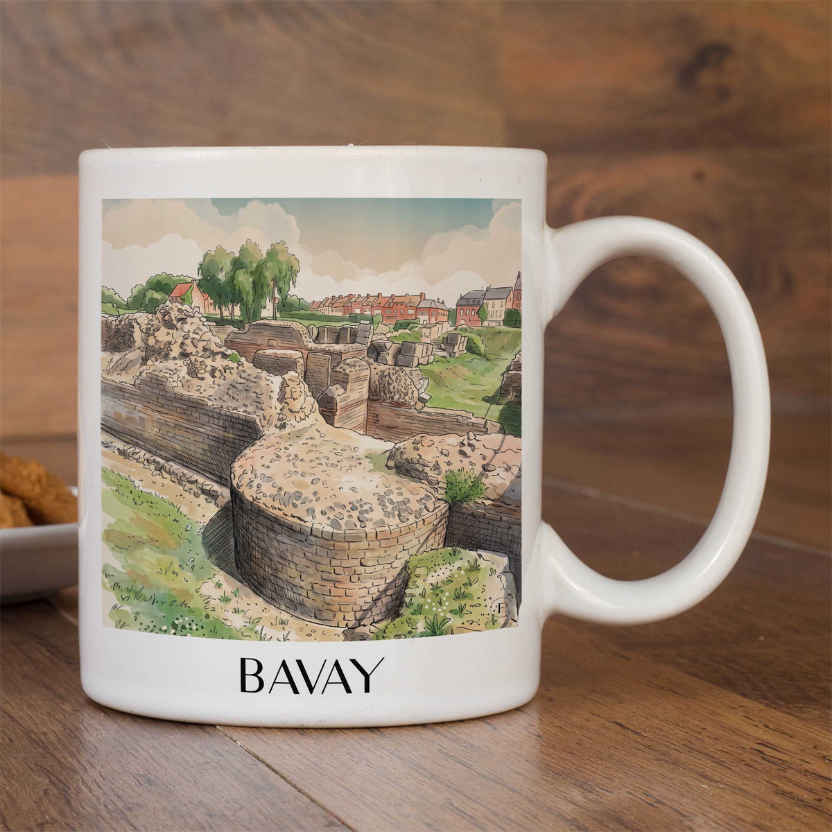bavay-nord-frankreich-kaffeebecher-aquarell