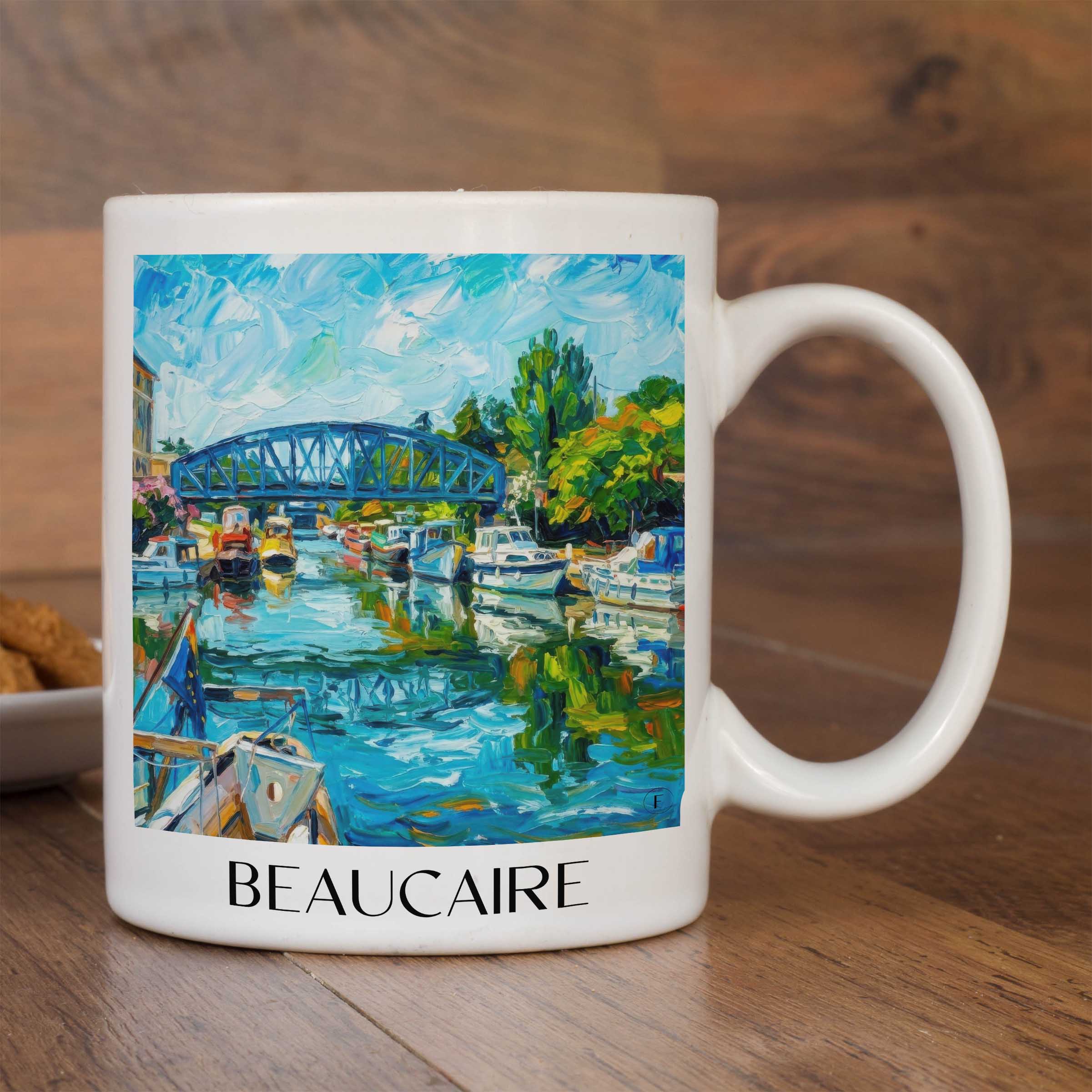 beaucaire-provence-frankreich-kaffeebecher-oil-painting-oelgemaelde