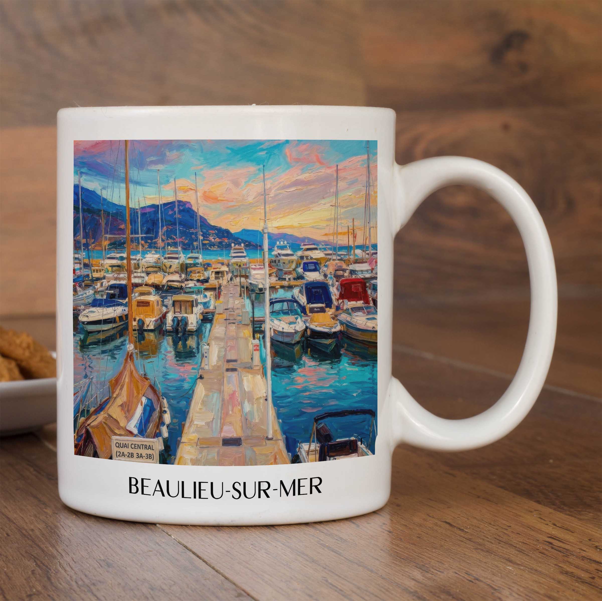 beaulieu-sur-mer-côte-d´azur-frankreich-kaffeebecher-oil-painting-oelgemaelde