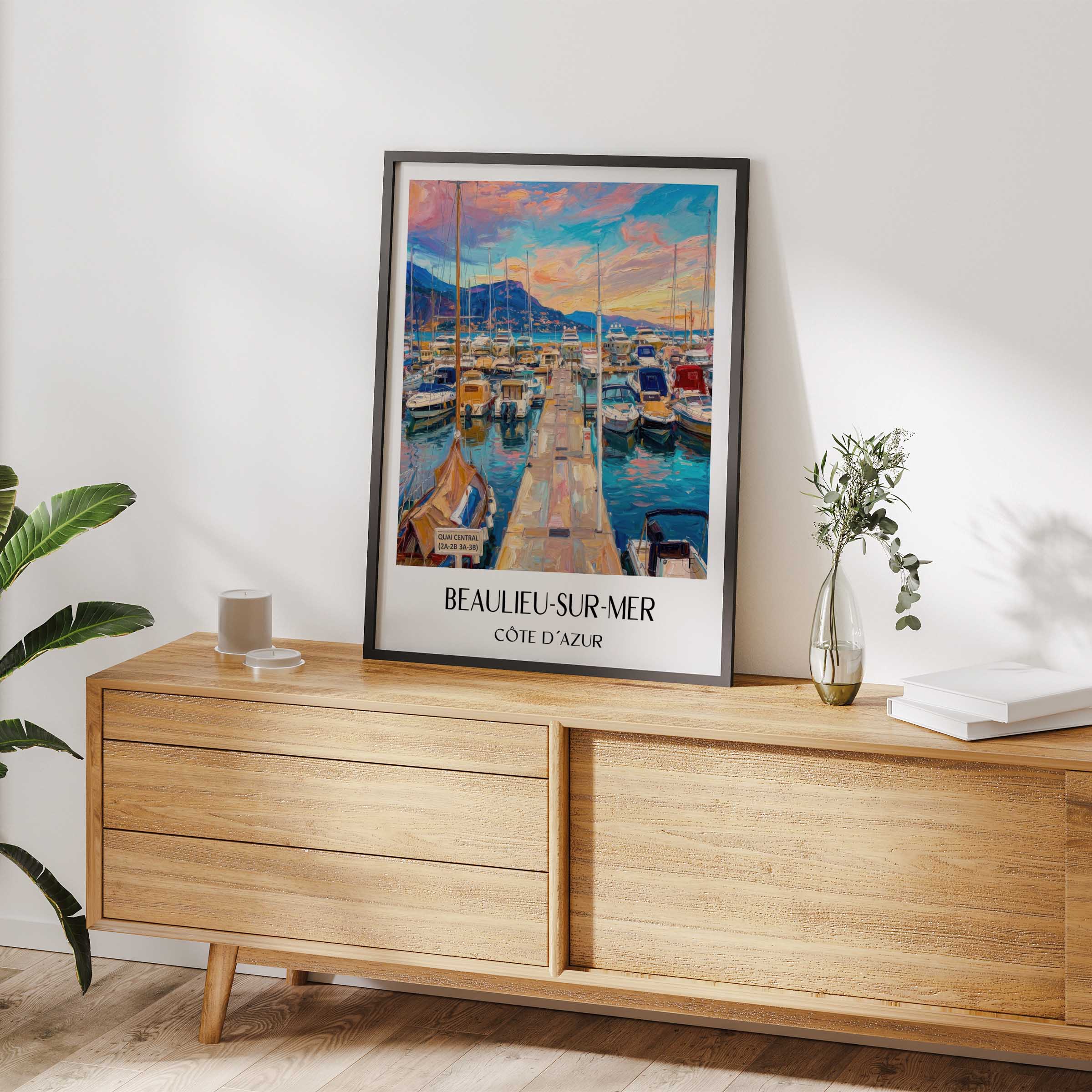 beaulieu-sur-mer-côte-d´azur-frankreich-poster-oil-painting-oelgemaelde