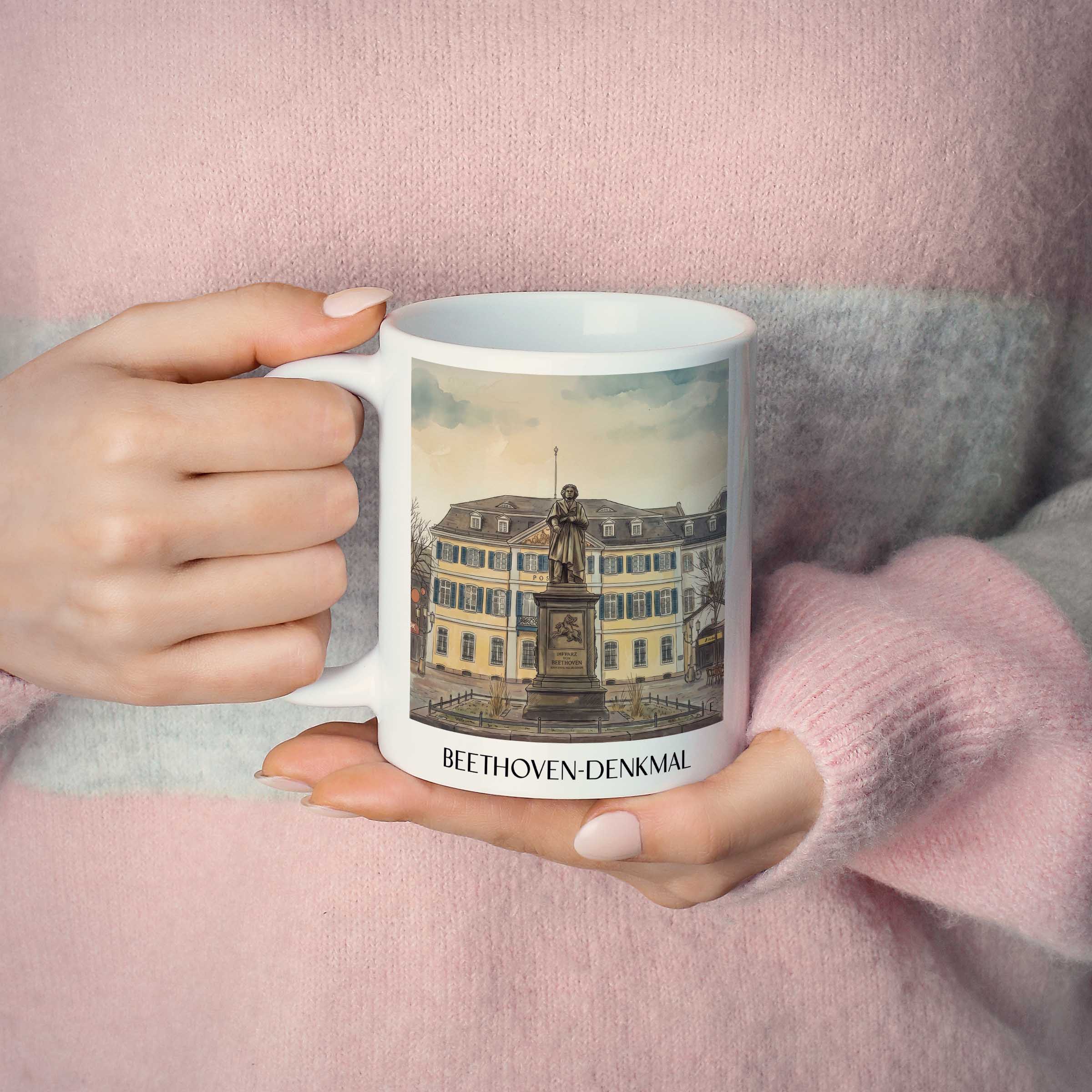 beethoven-denkmal-bonn-deutschland-kaffeebecher-aquarell