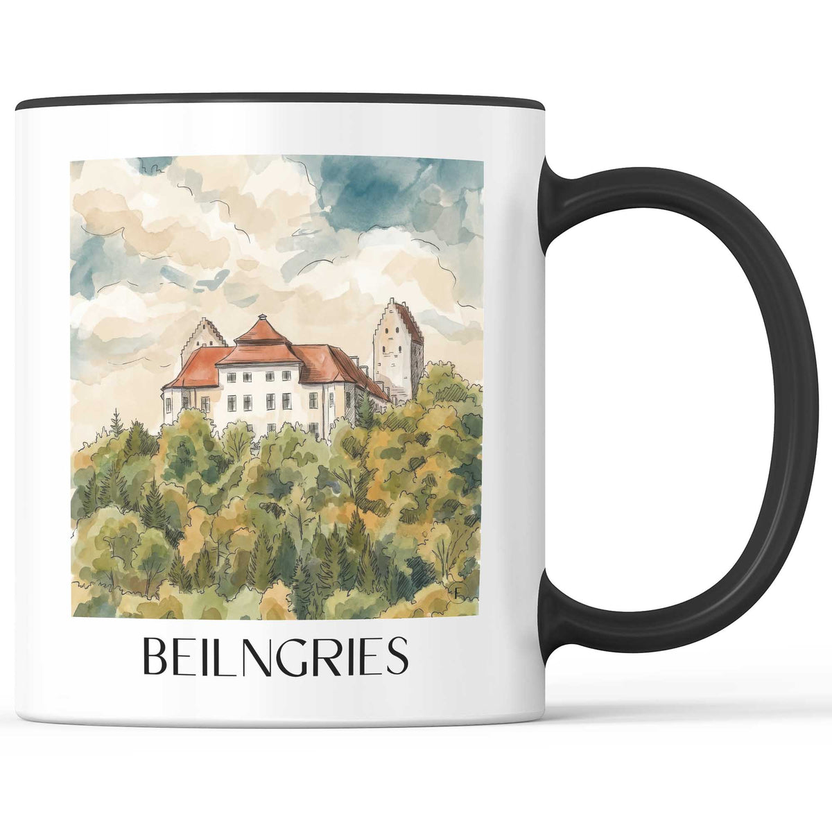 beilngries-altmühltal-deutschland-kaffeebecher-aquarell