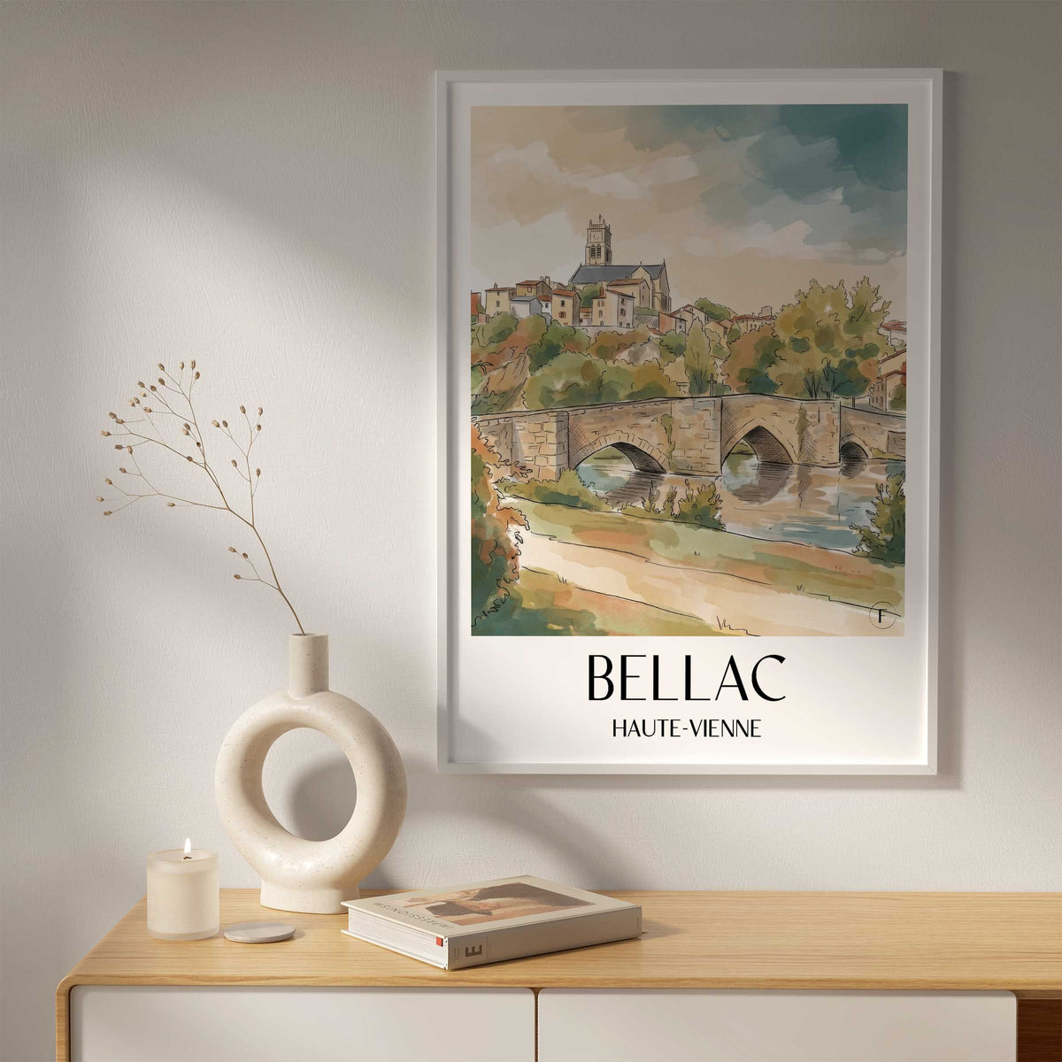 bellac-haute-vienne-frankreich-poster-aquarell