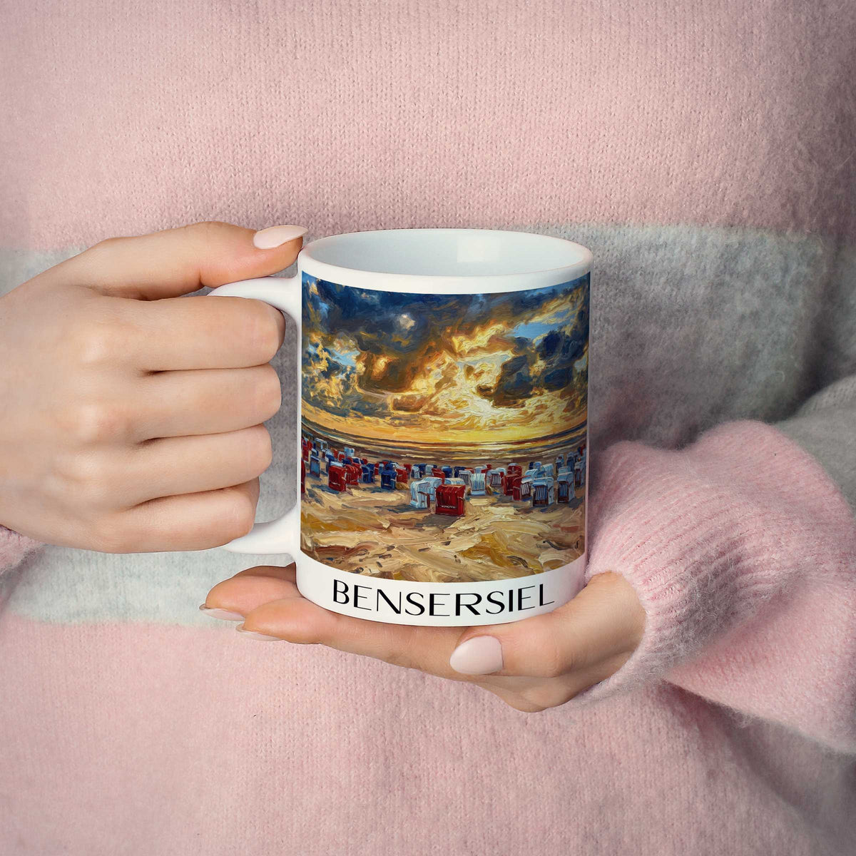 bensersiel-ostfriesland-deutschland-kaffeebecher-oil-painting-oelgemaelde