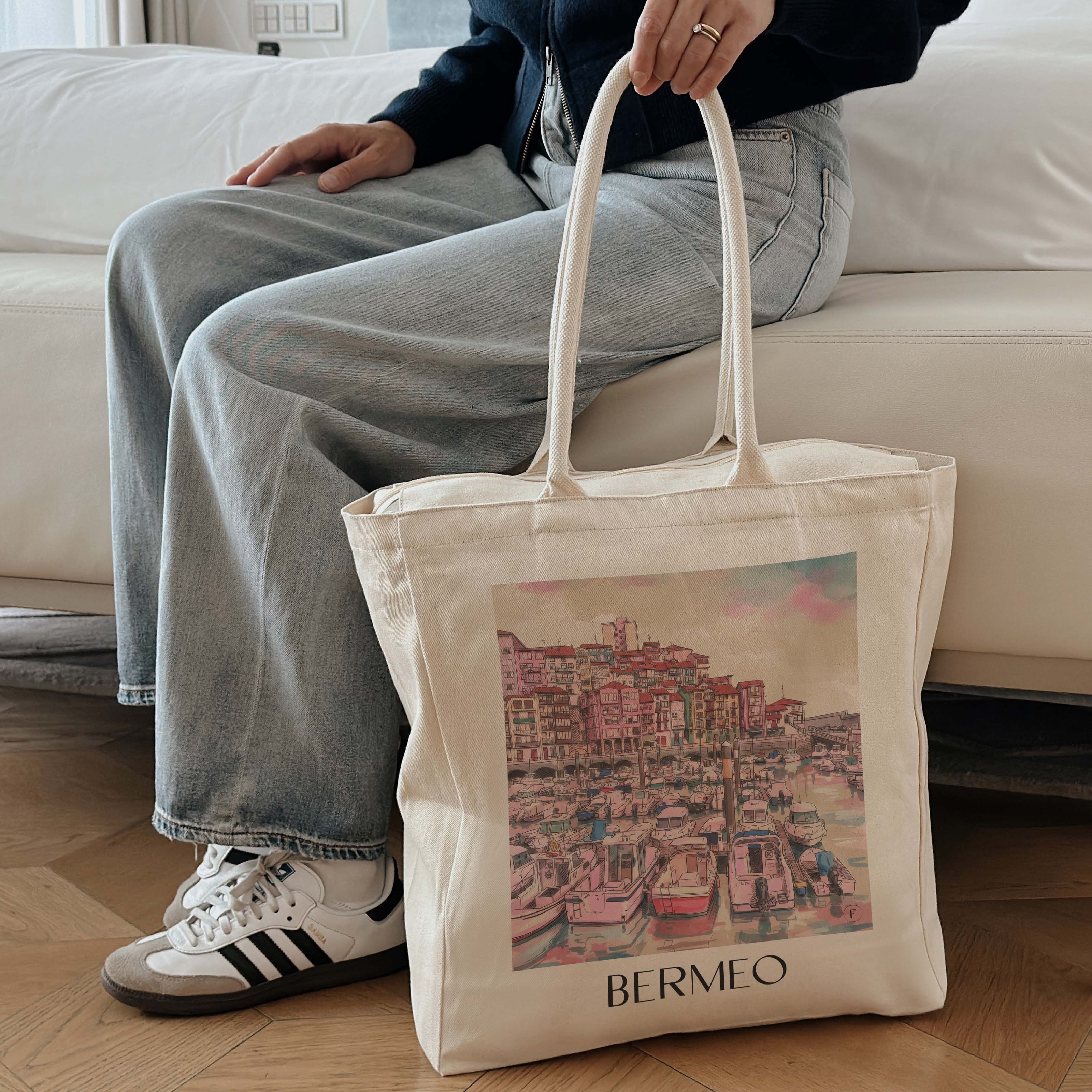 bermeo--spanien-spanien-und-spanien-einkaufstasche-aquarell-pink-rosa