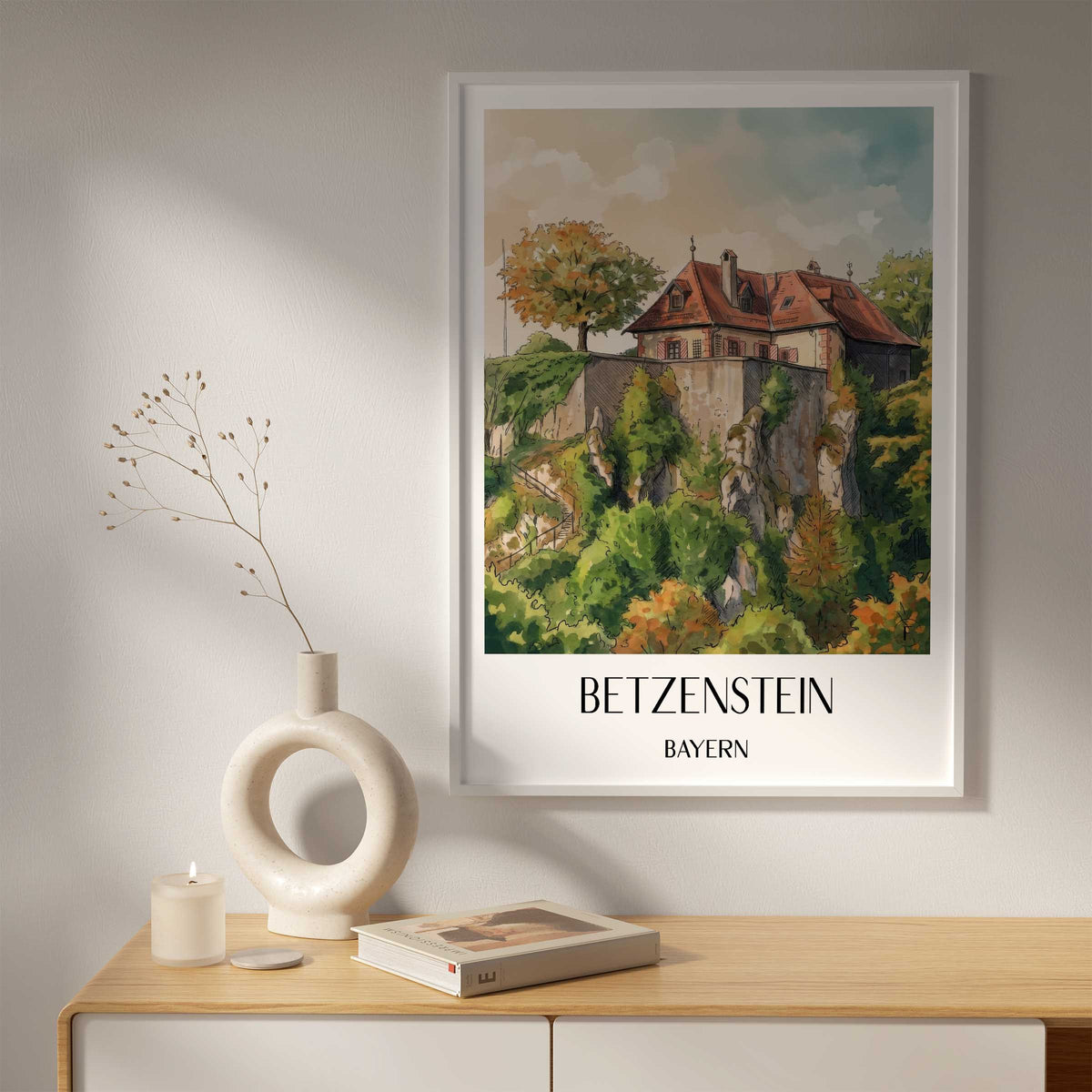 betzenstein-bayern-deutschland-poster-aquarell