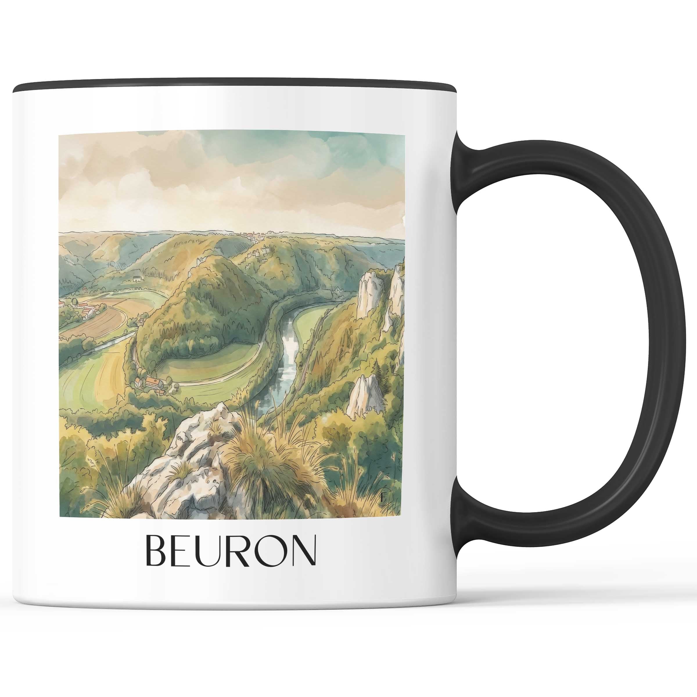 beuron-donautal-deutschland-kaffeebecher-aquarell