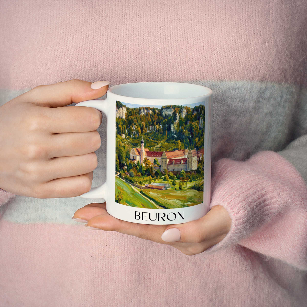 beuron-schwäbische-alb-deutschland-kaffeebecher-oil-painting-oelgemaelde