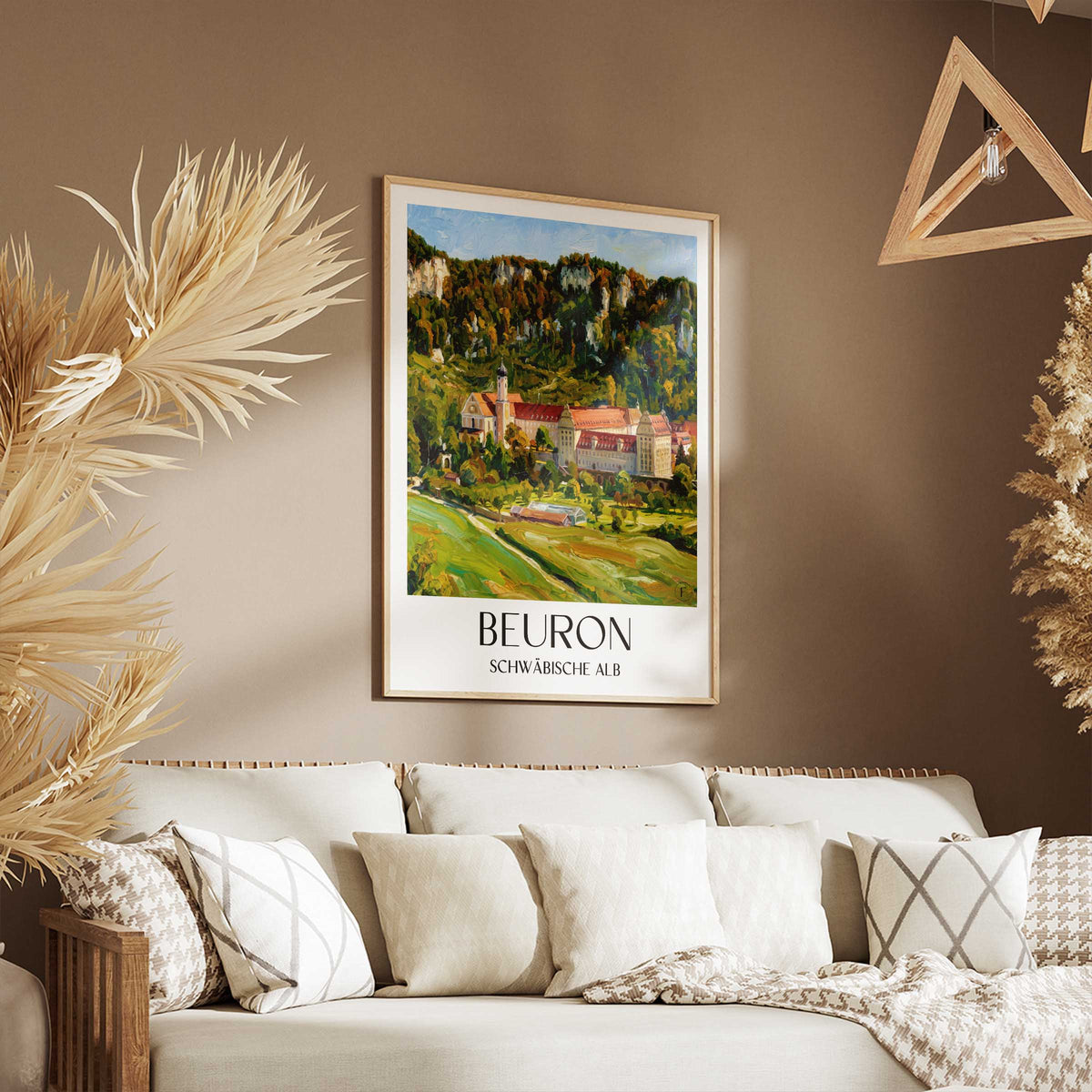 beuron-schwäbische-alb-deutschland-poster-oil-painting-oelgemaelde