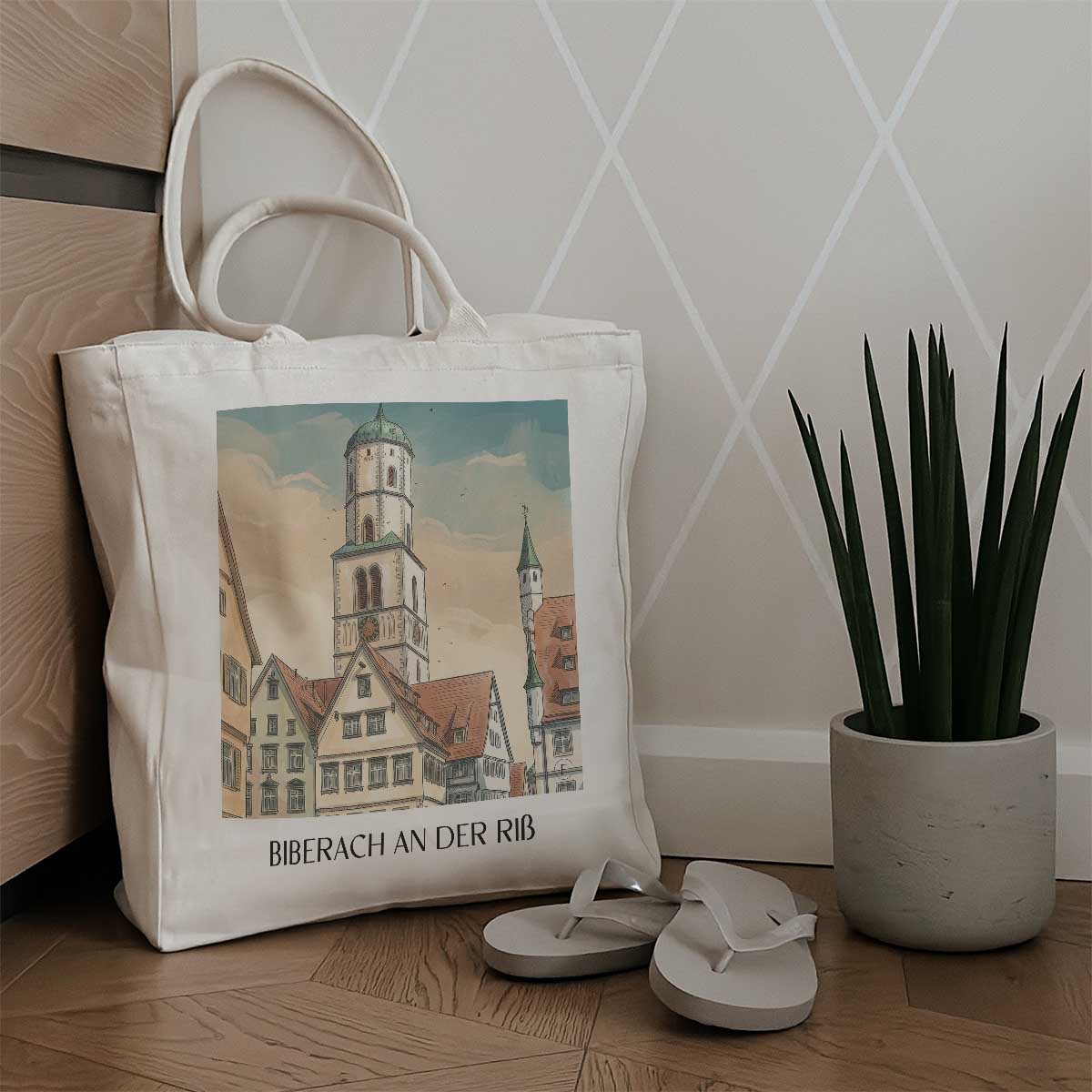 biberach-an-der-riß-oberschwaben-deutschland-einkaufstasche-aquarell