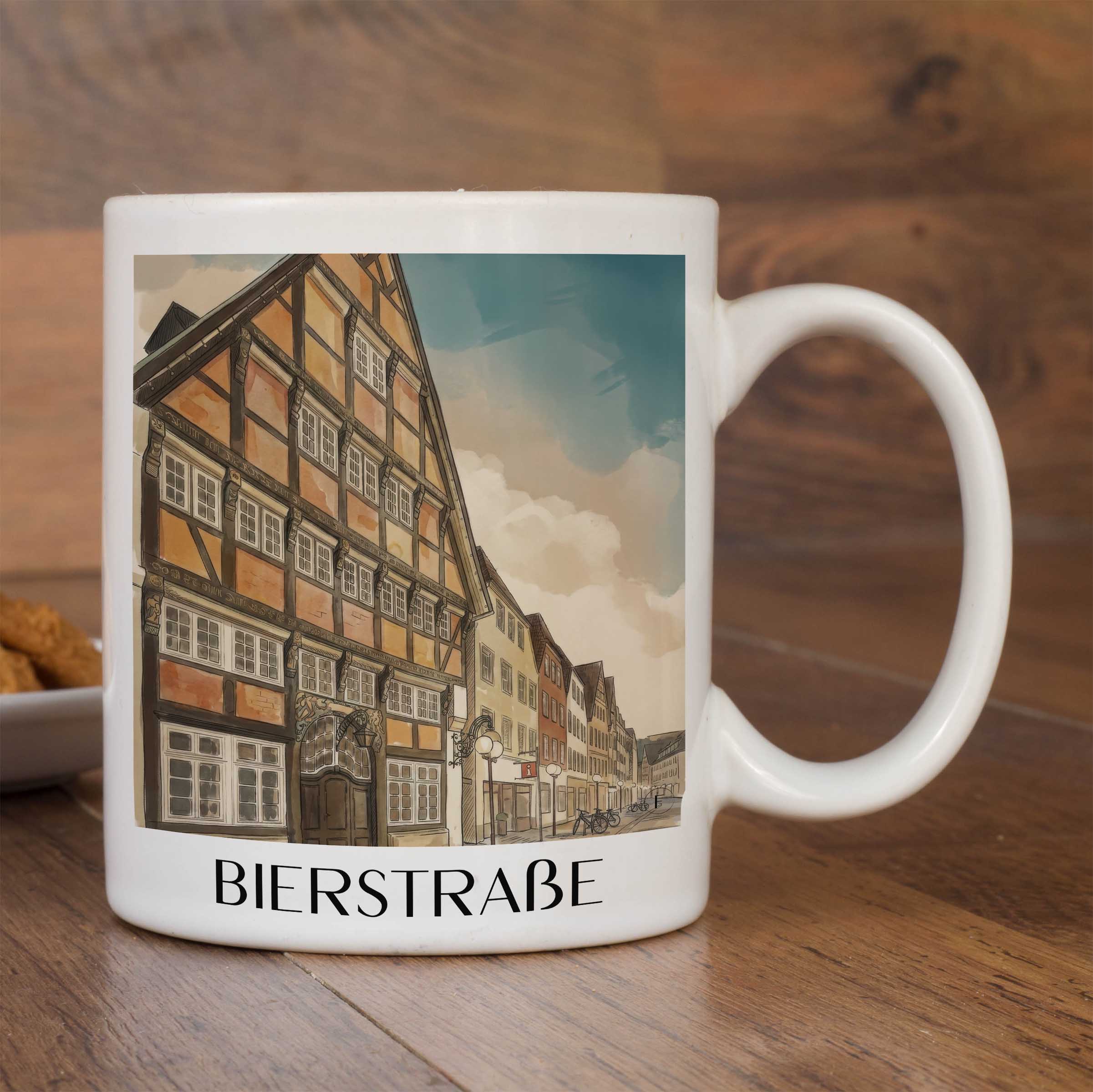 bierstraße-osnabrück-deutschland-kaffeebecher-aquarell