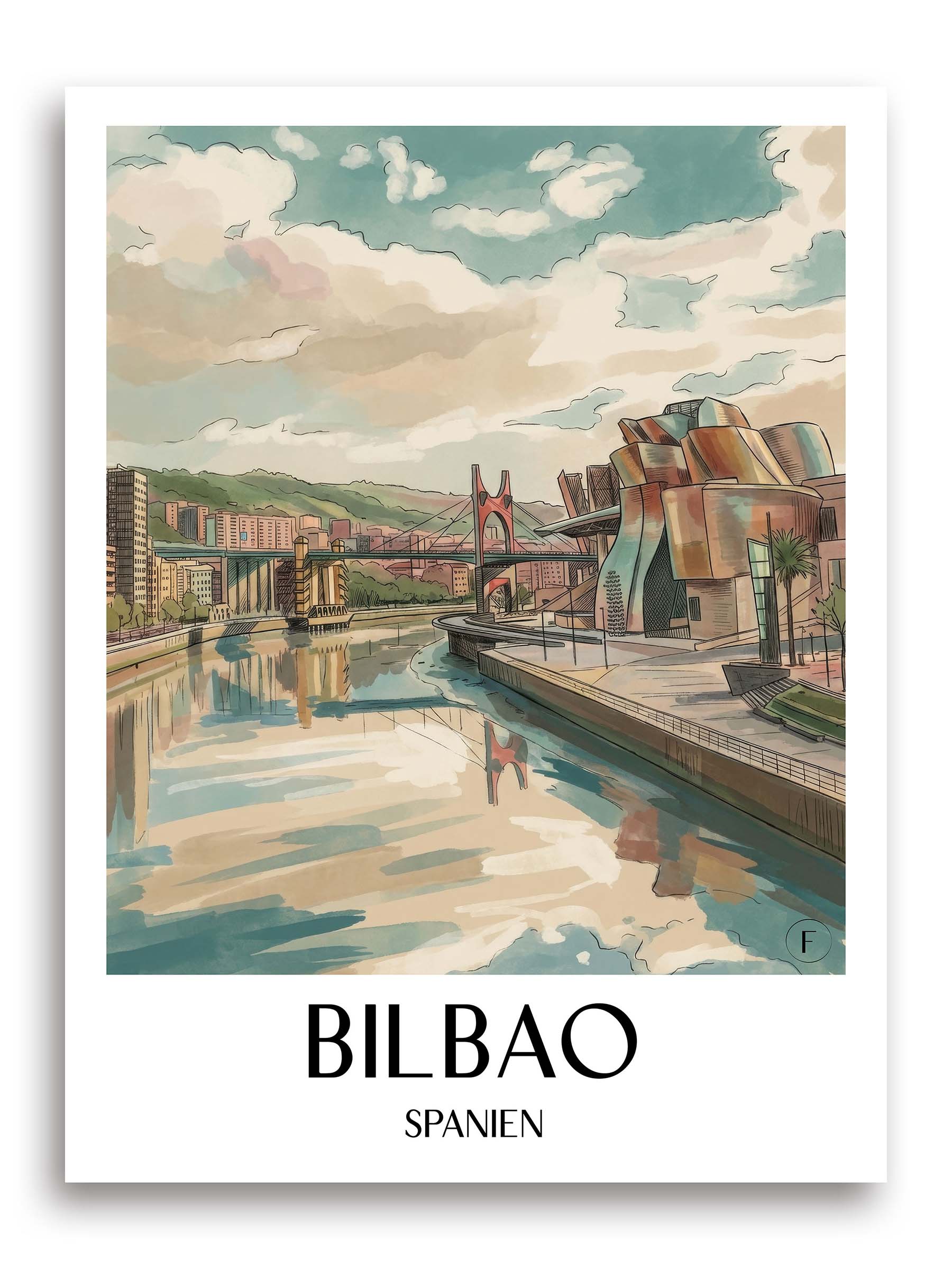 bilbao-spanien-spanien-poster-aquarell