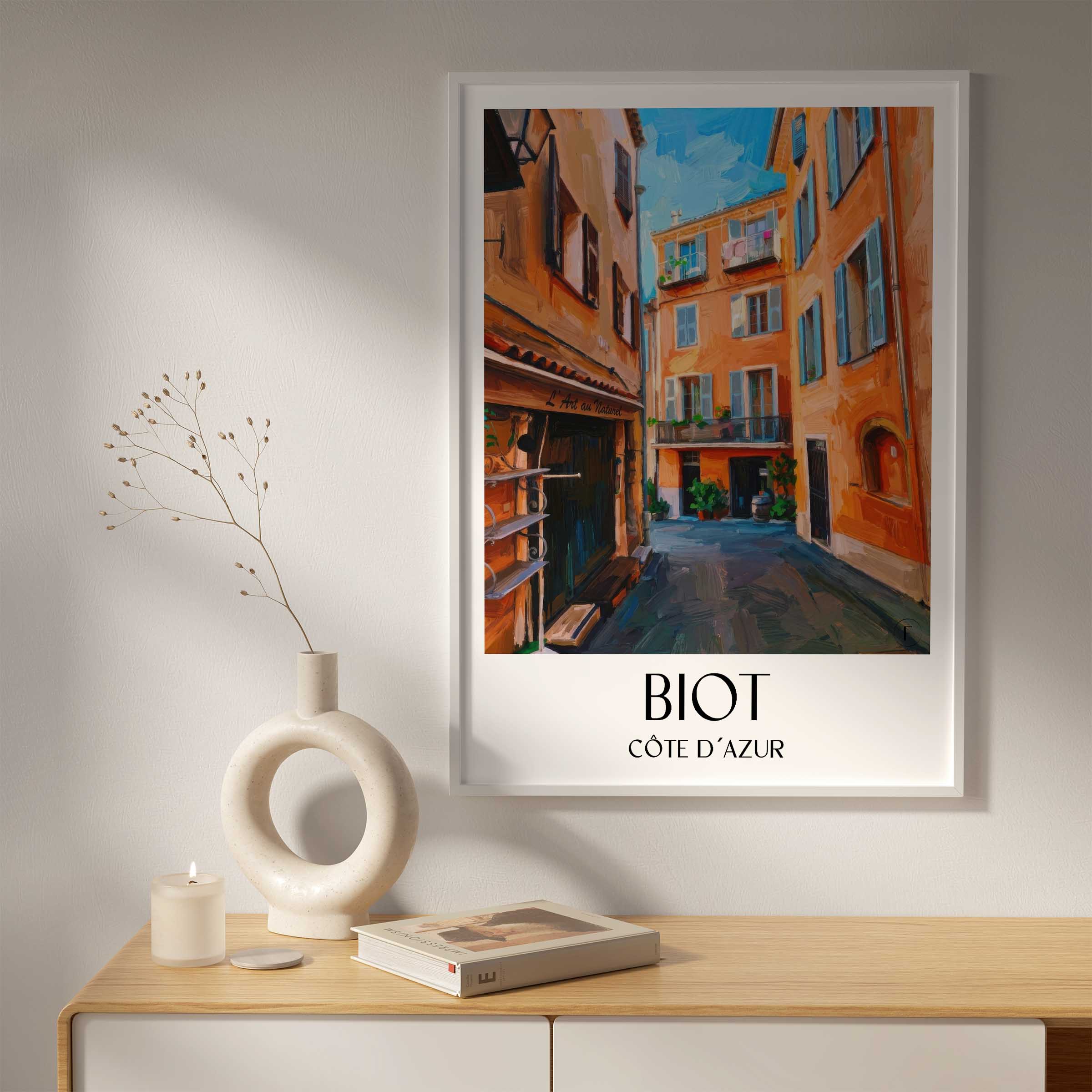 biot--côte-d´azur-frankreich-poster-oil-painting-oelgemaelde