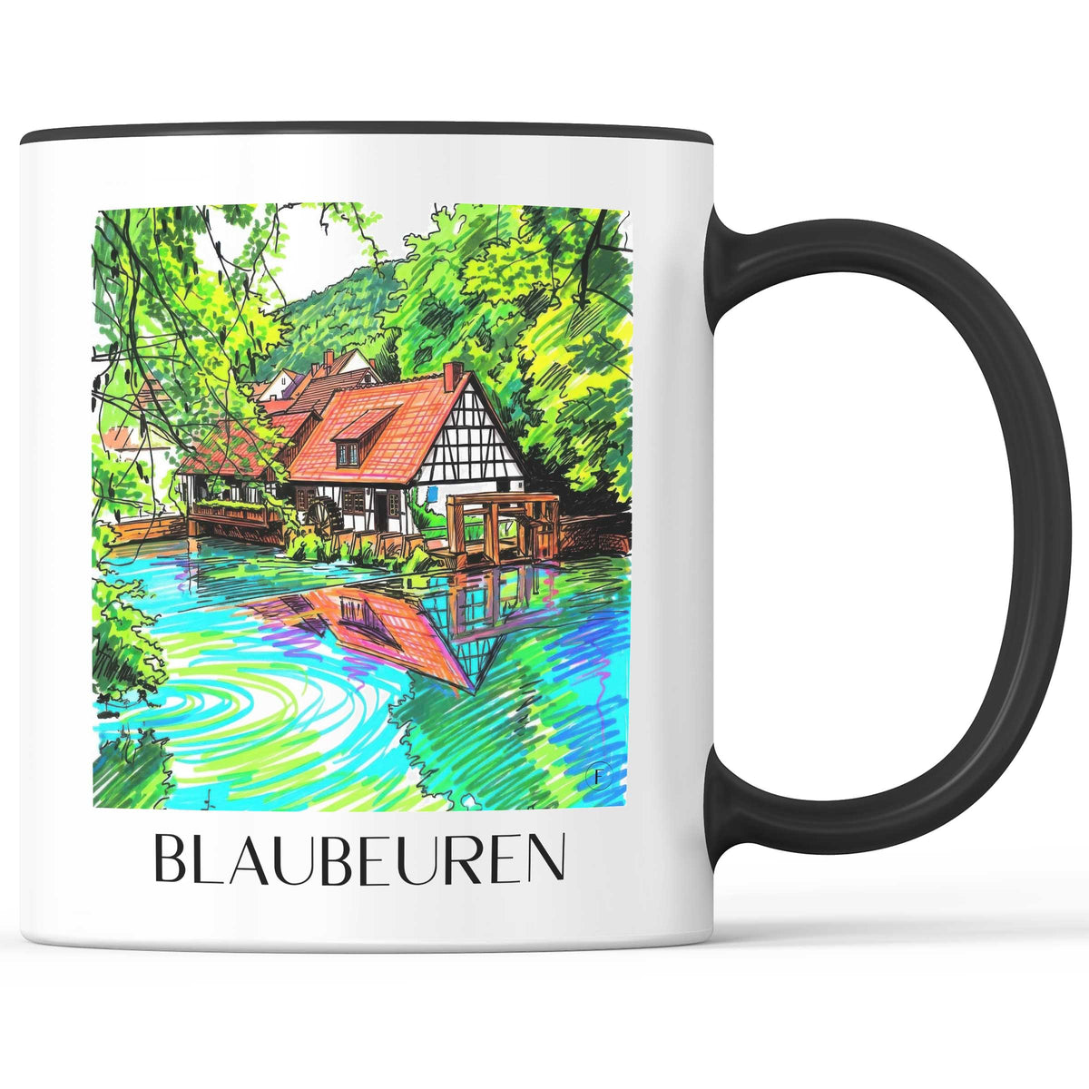 blaubeuren-deutschland-kaffeebecher-graffiti