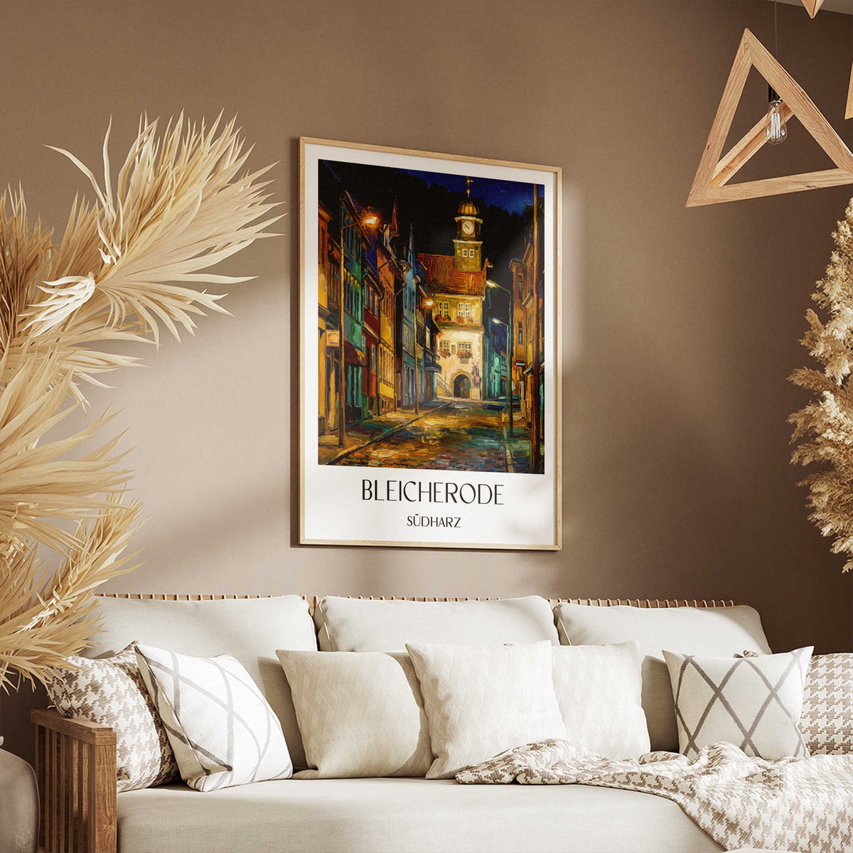 bleicherode--südharz-deutschland-poster-oil-painting-oelgemaelde