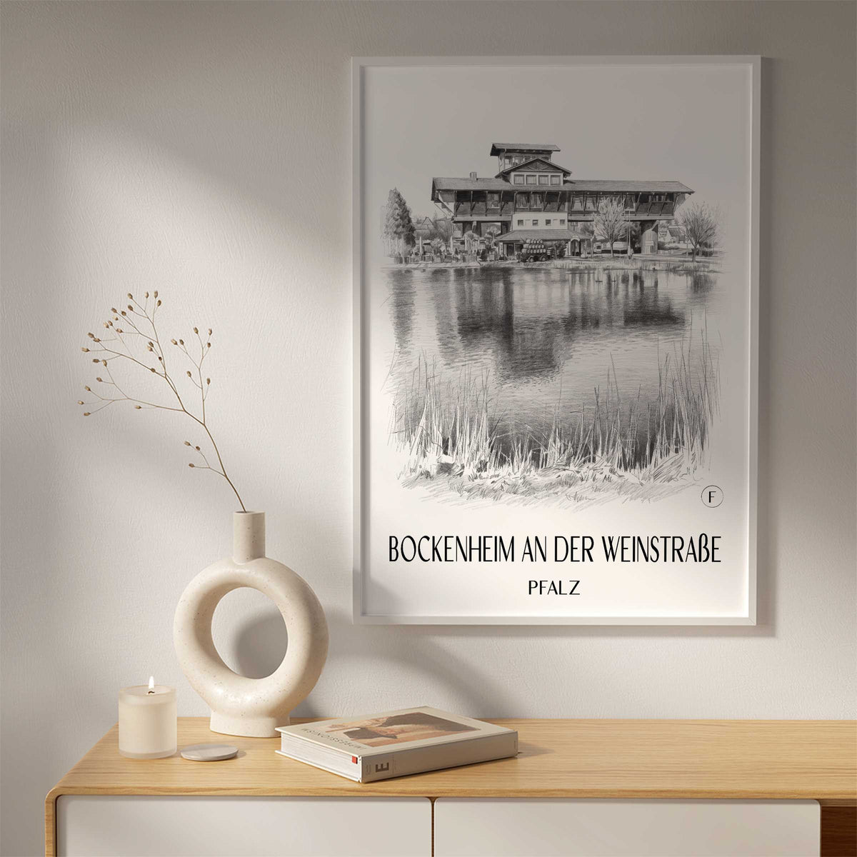 bockenheim-an-der-weinstraße-pfalz-deutschland-poster-bleistift-zeichnung-drawing