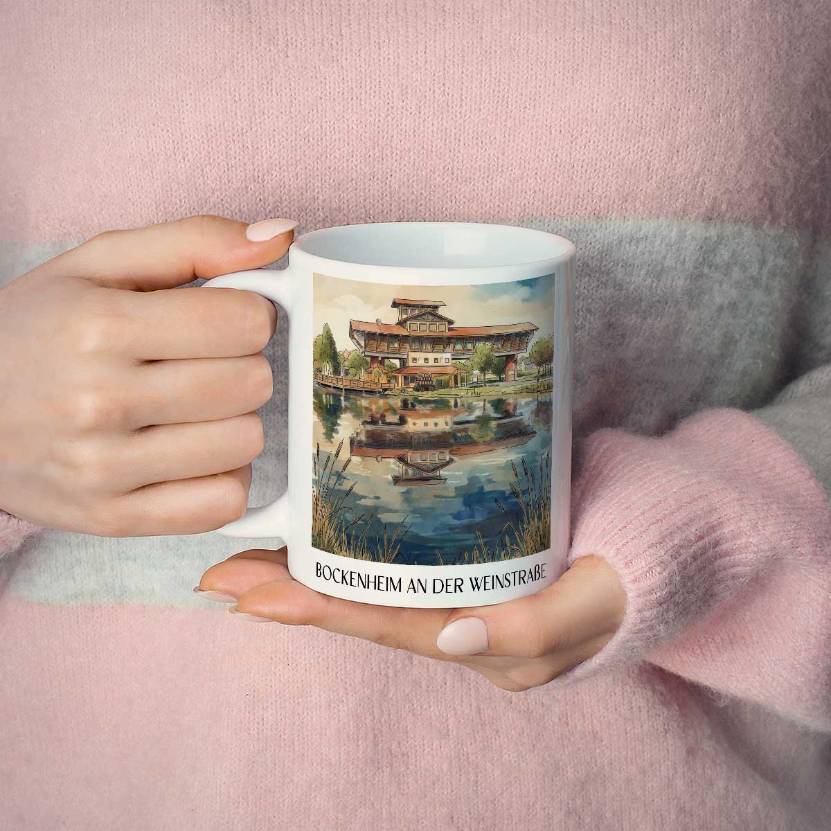 bockenheim-an-der-weinstraße-pfalz-deutschland-kaffeebecher-aquarell