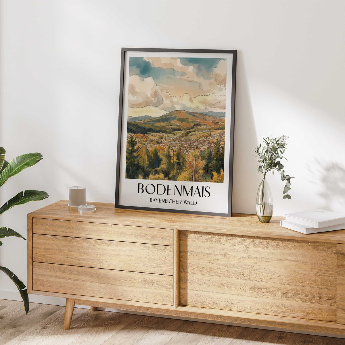 bodenmais-bayerischer-wald-deutschland-poster-aquarell