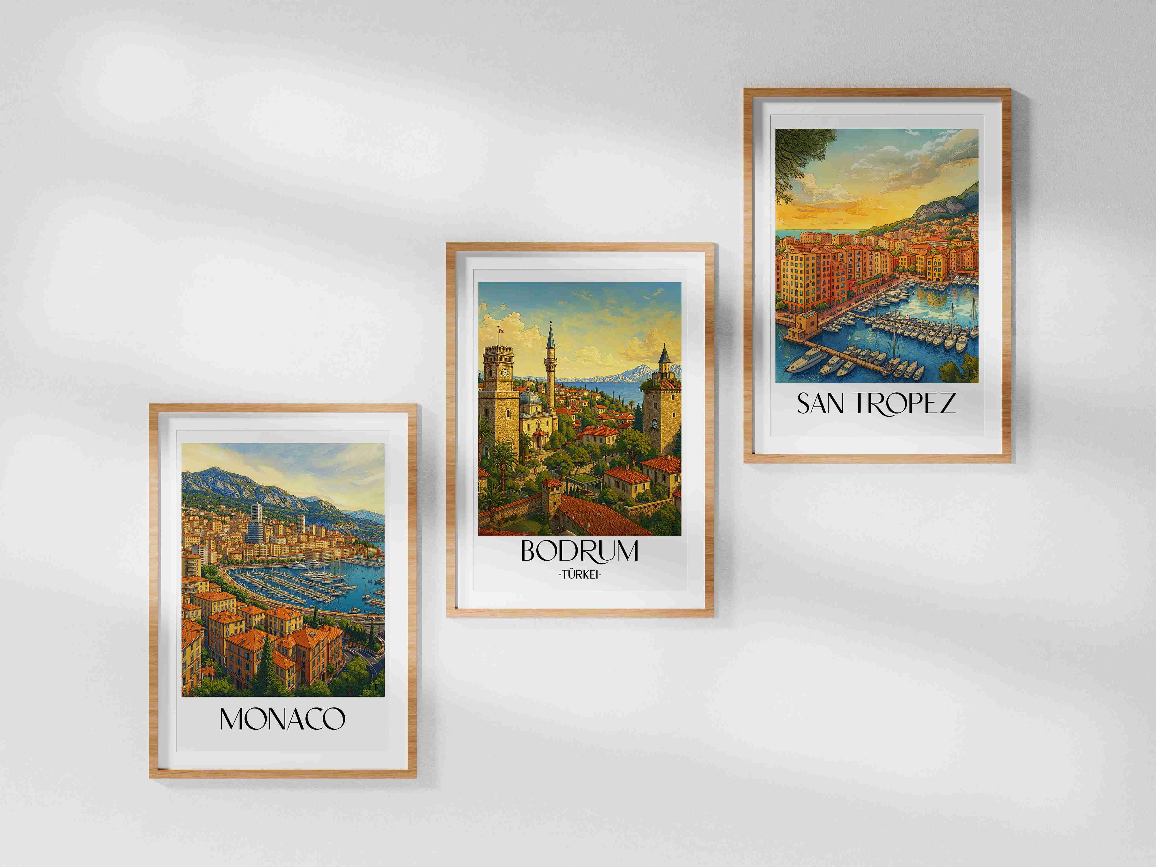 bodrum-türkei-poster-aquarell
