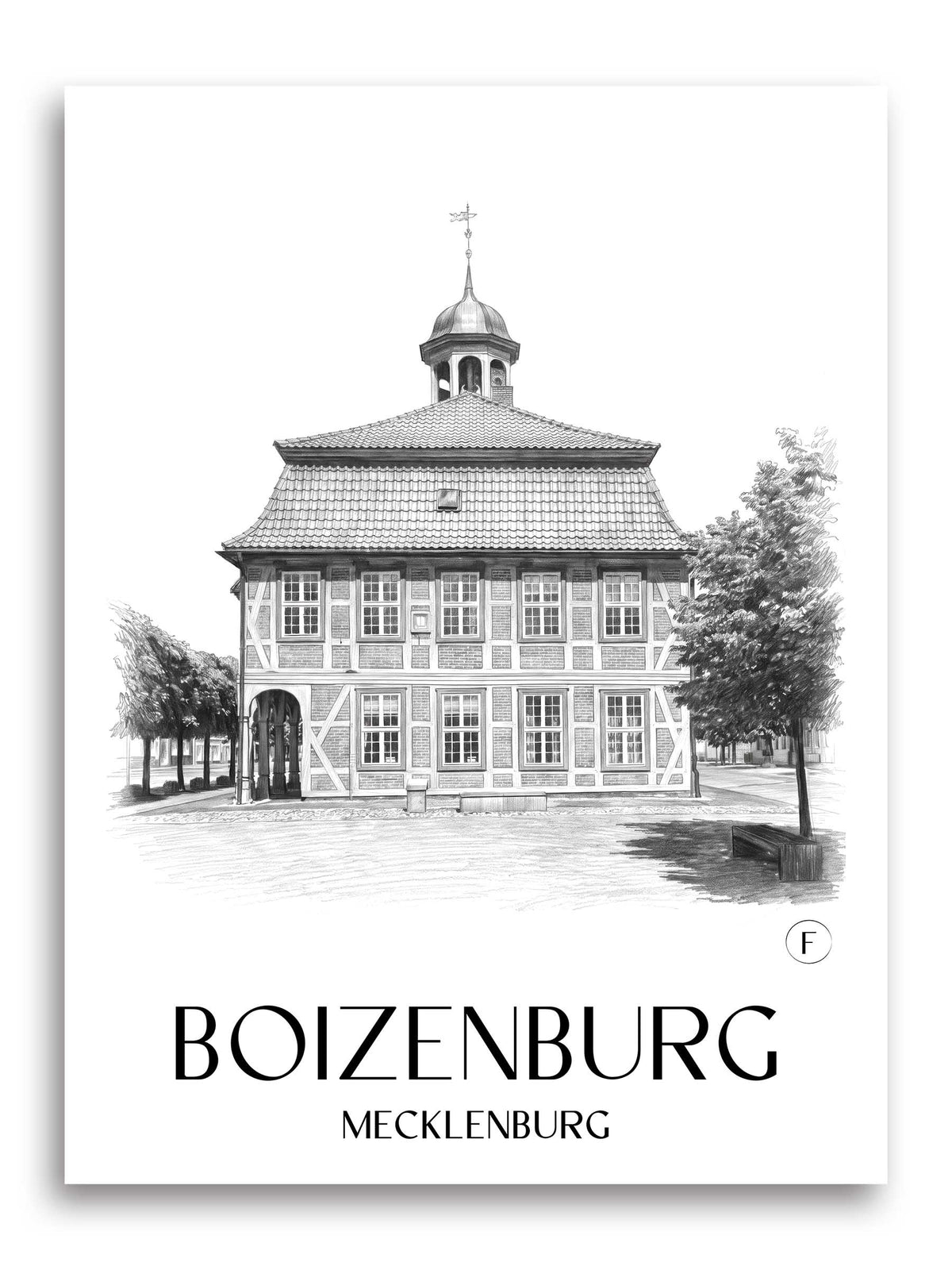 boizenburg-mecklenburg-deutschland-poster-bleistift-zeichnung-drawing