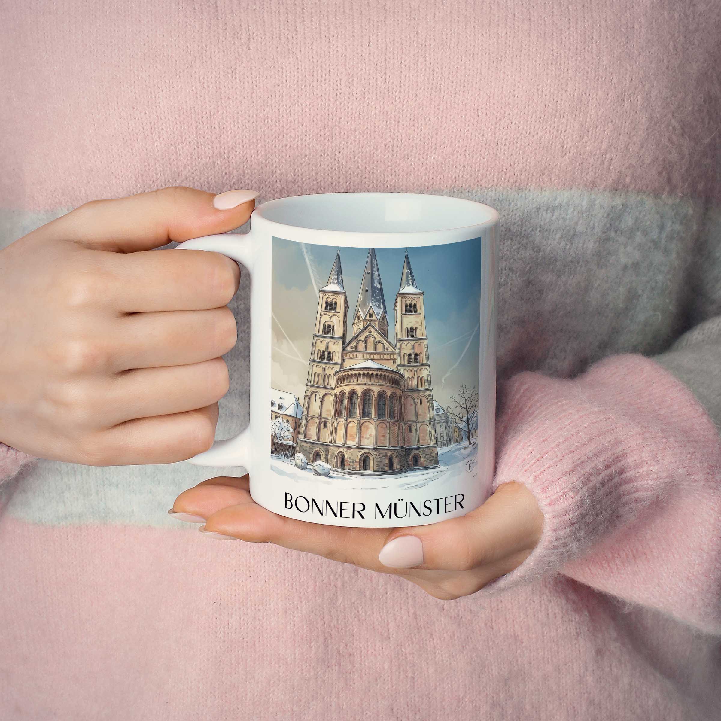 bonner-münster-bonn-deutschland-kaffeebecher-aquarell