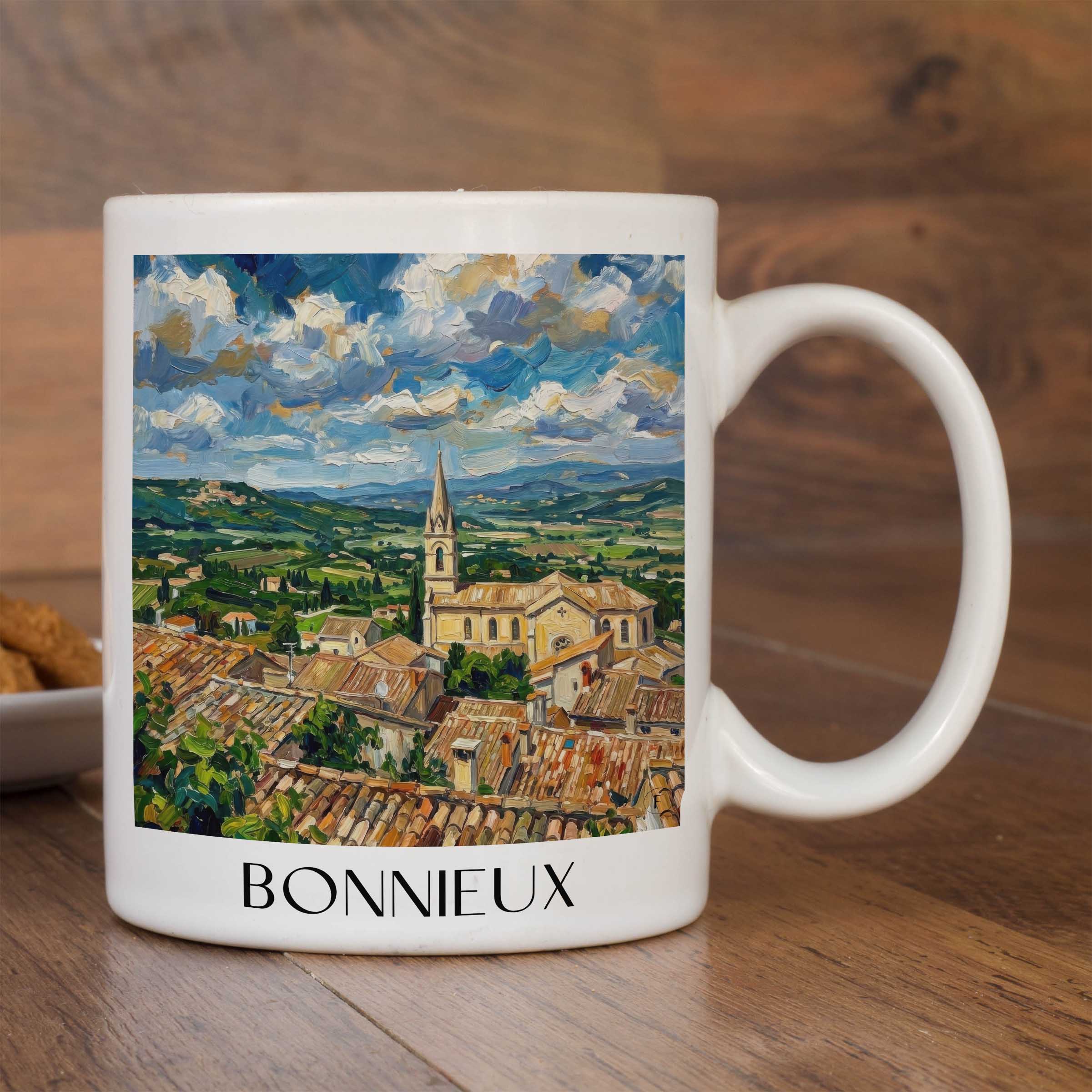 bonnieux-provence-frankreich-kaffeebecher-oil-painting-oelgemaelde