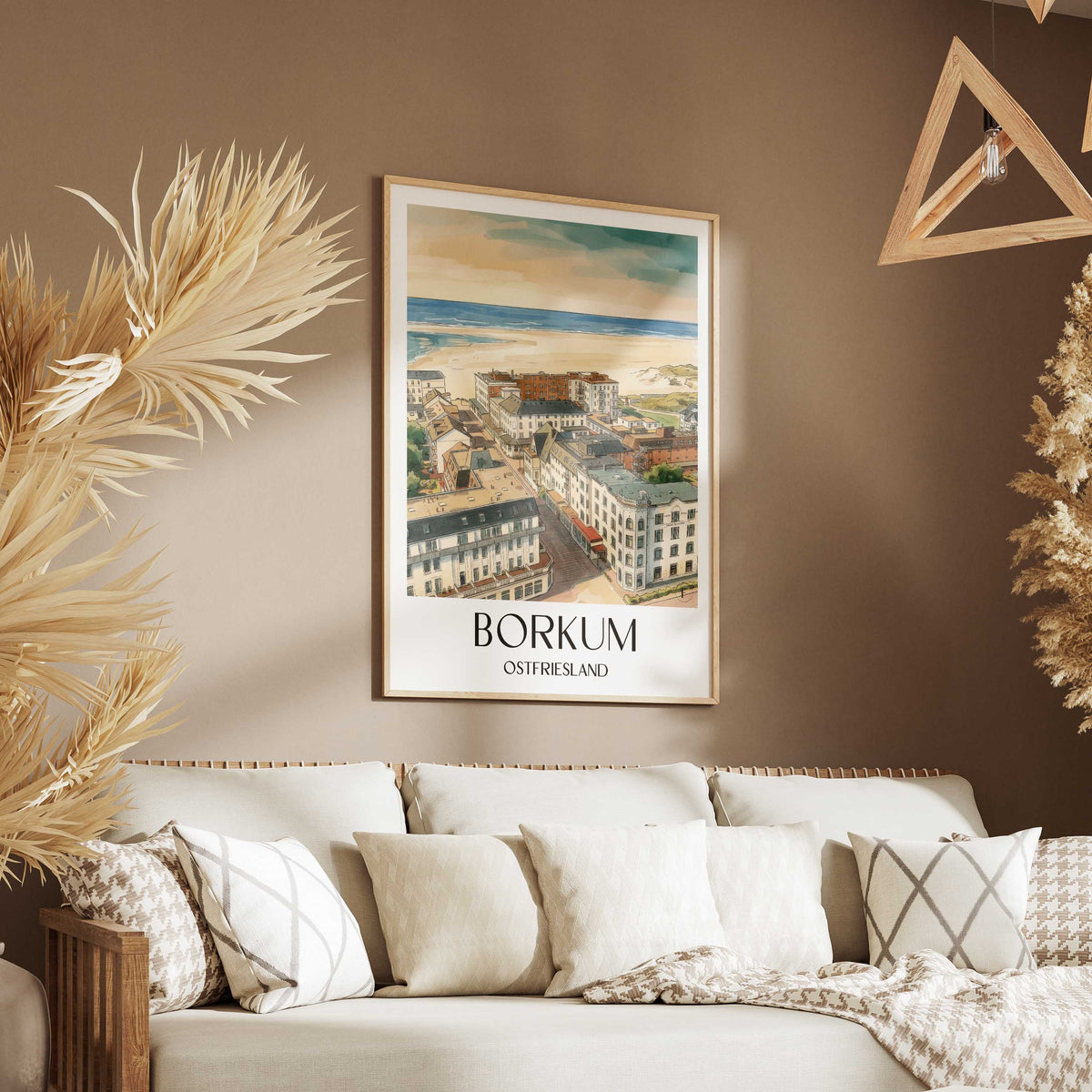borkum-ostfriesland-deutschland-poster-aquarell