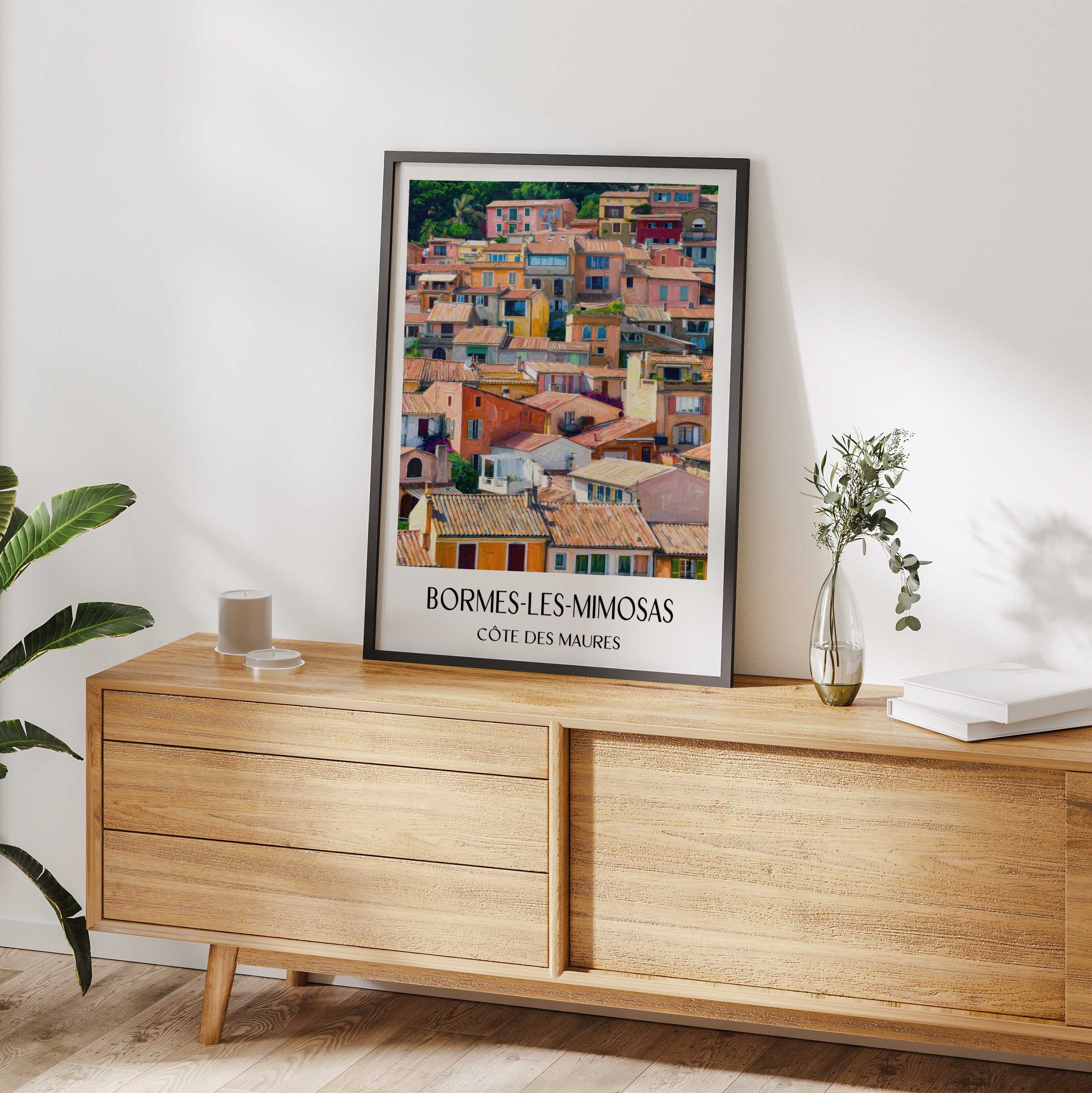 bormes-les-mimosas-côte-des-maures-frankreich-poster-oil-painting-oelgemaelde