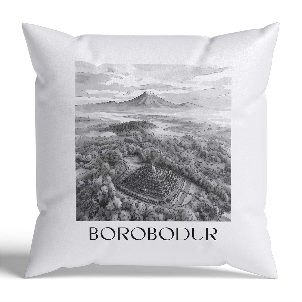 borobodur-indonesien-indonesien-kissenbezug-aquarell-schwarz-weiss