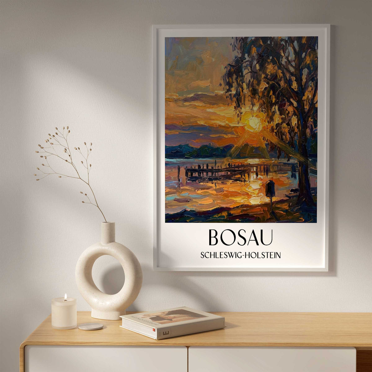 bosau-schleswig-holstein-deutschland-poster-oil-painting-oelgemaelde