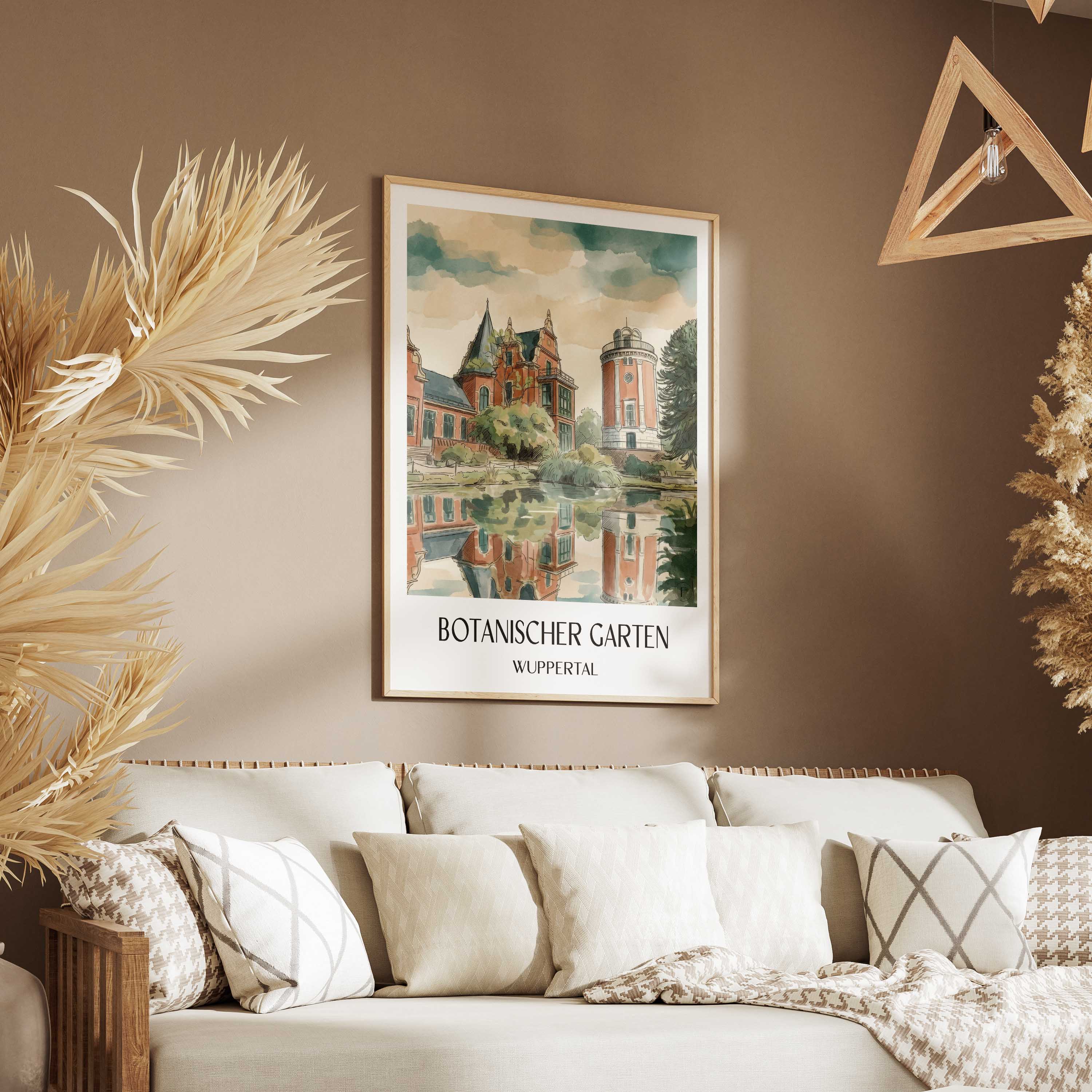 botanischer-garten-wuppertal-deutschland-poster-aquarell