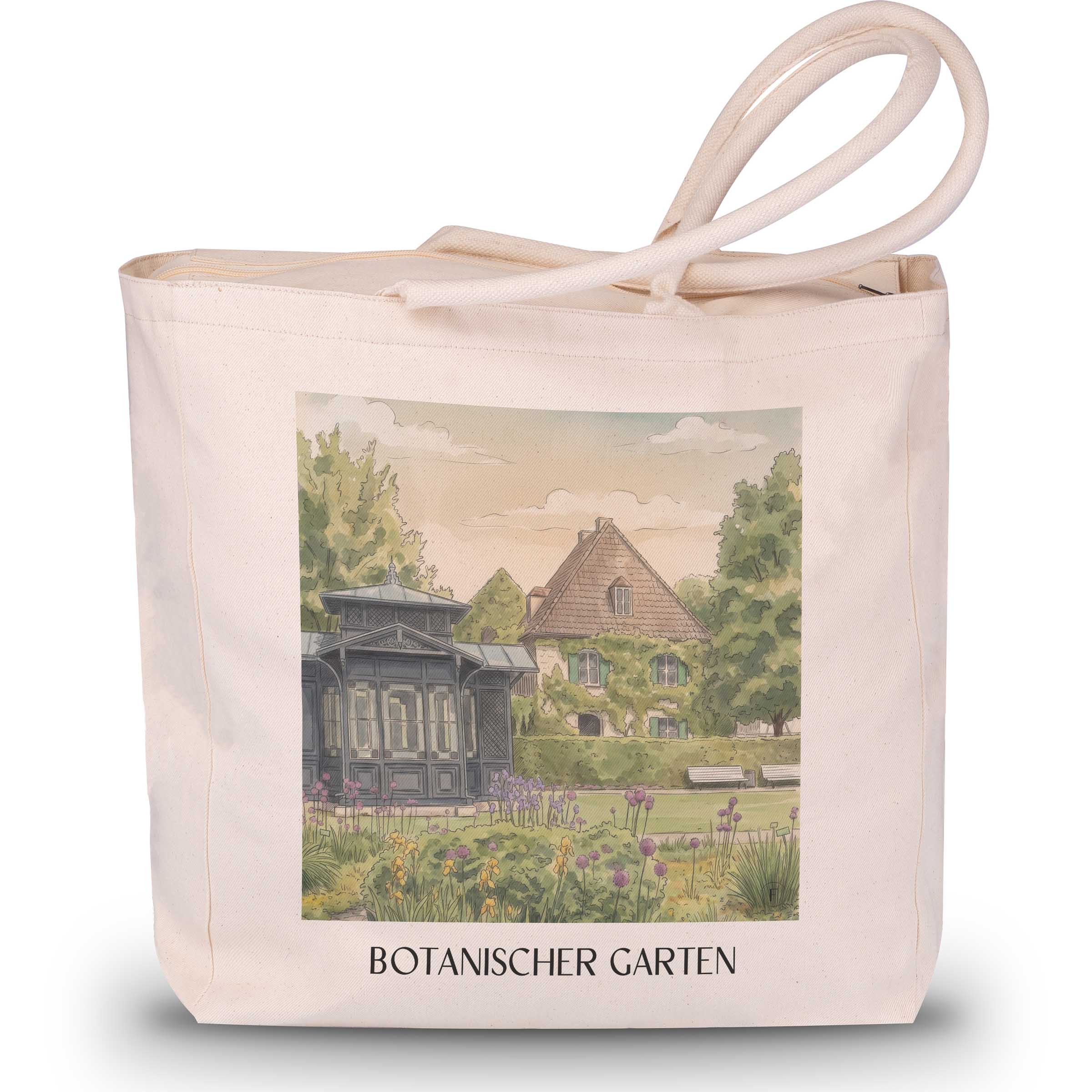 botanischer-garten-augsburg-deutschland-einkaufstasche-aquarell