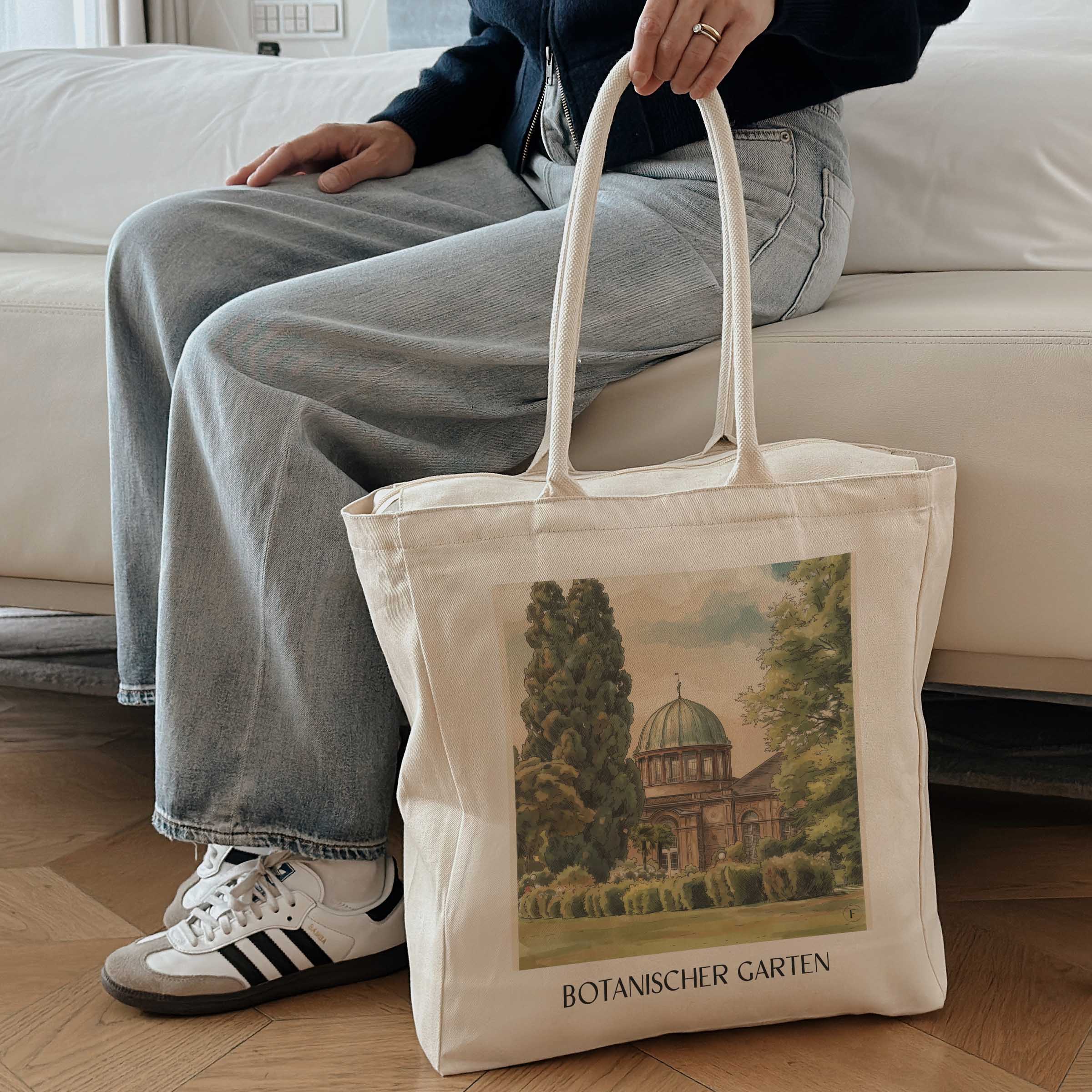 botanischer-garten-karlsruhe-deutschland-einkaufstasche-aquarell
