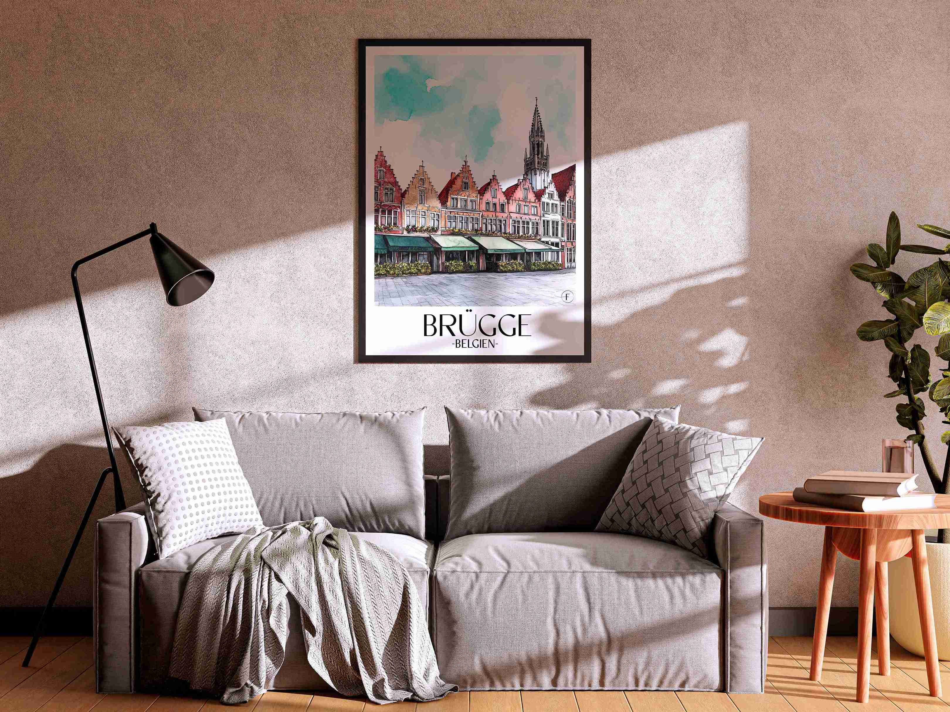 brügge-belgien-poster-aquarell