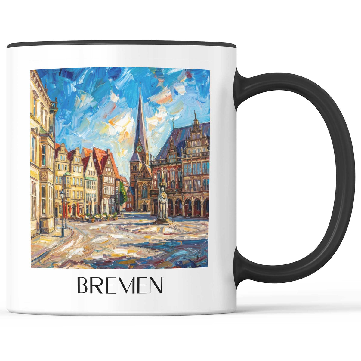 bremen-deutschland-kaffeebecher-oil-painting-oelgemaelde