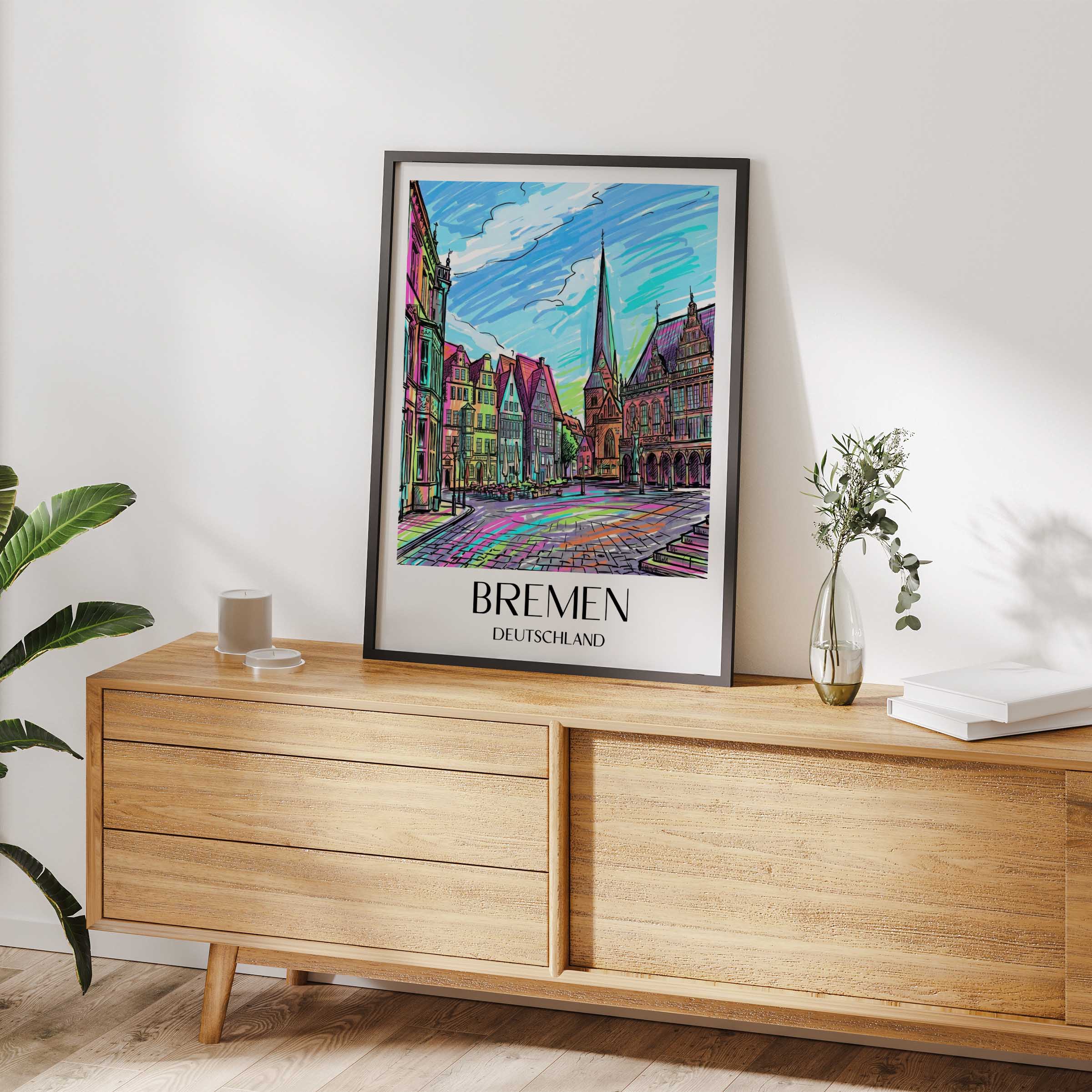 bremen-deutschland-poster-graffiti