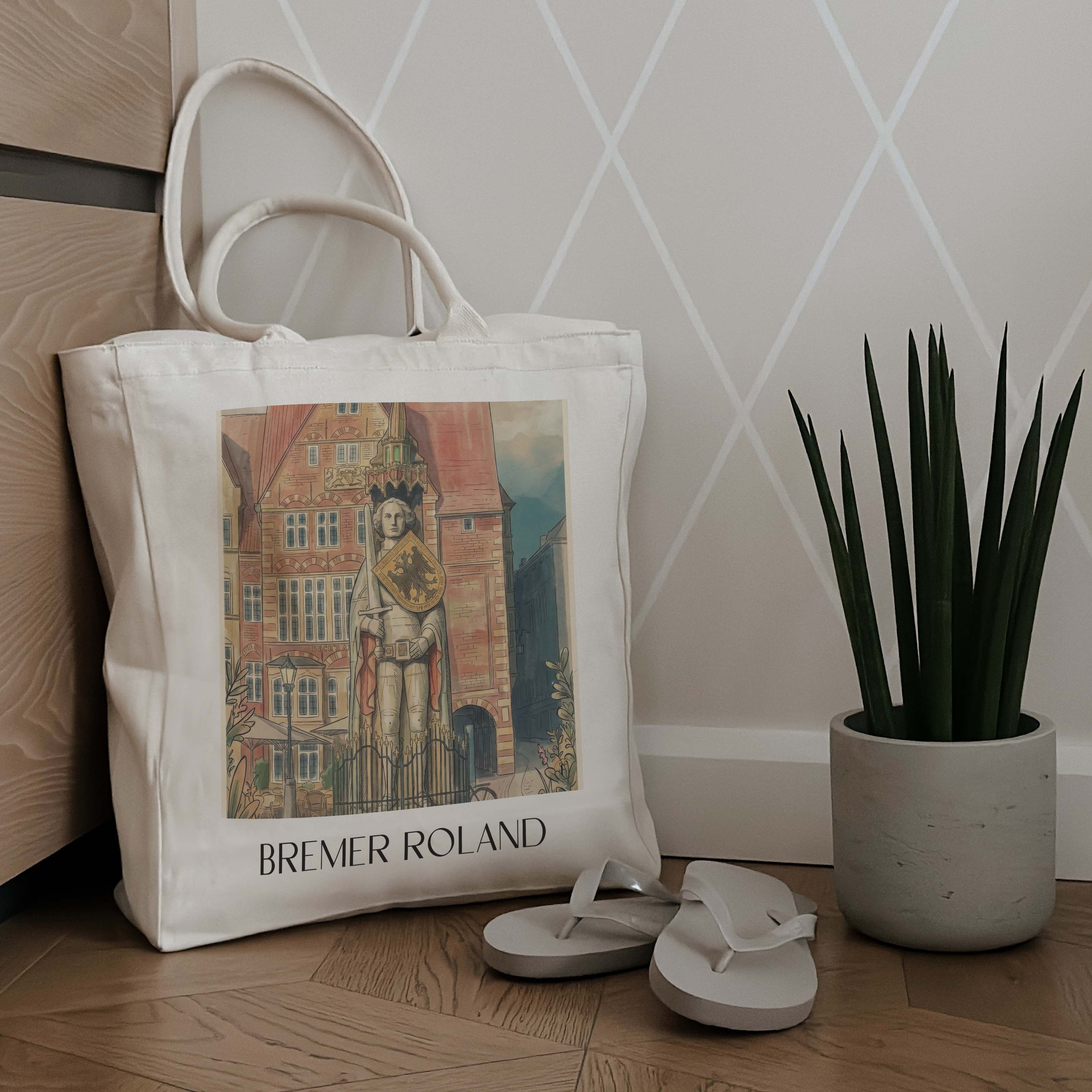 bremer-roland-deutschland-einkaufstasche-aquarell