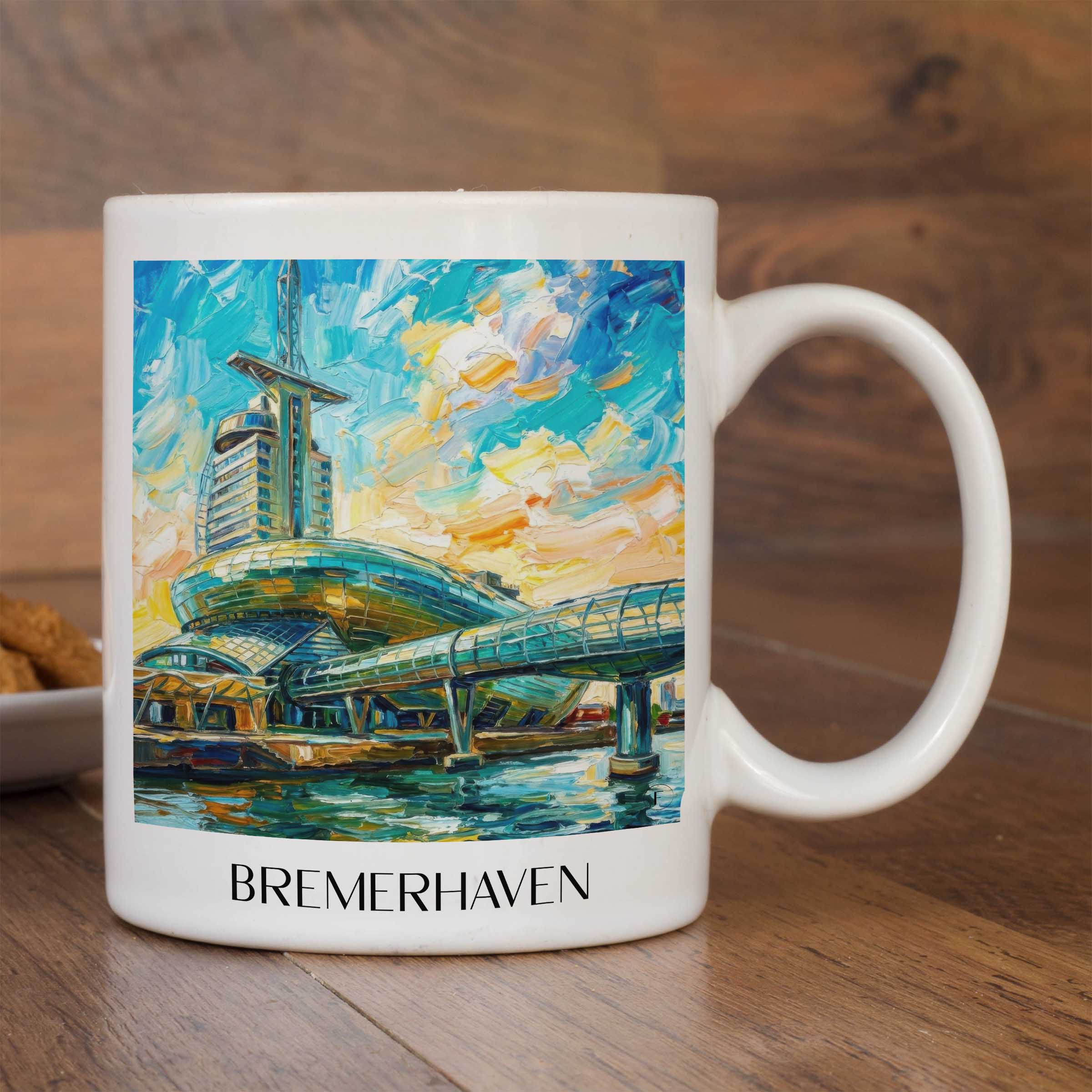 bremerhaven-bremen-deutschland-kaffeebecher-oil-painting-oelgemaelde