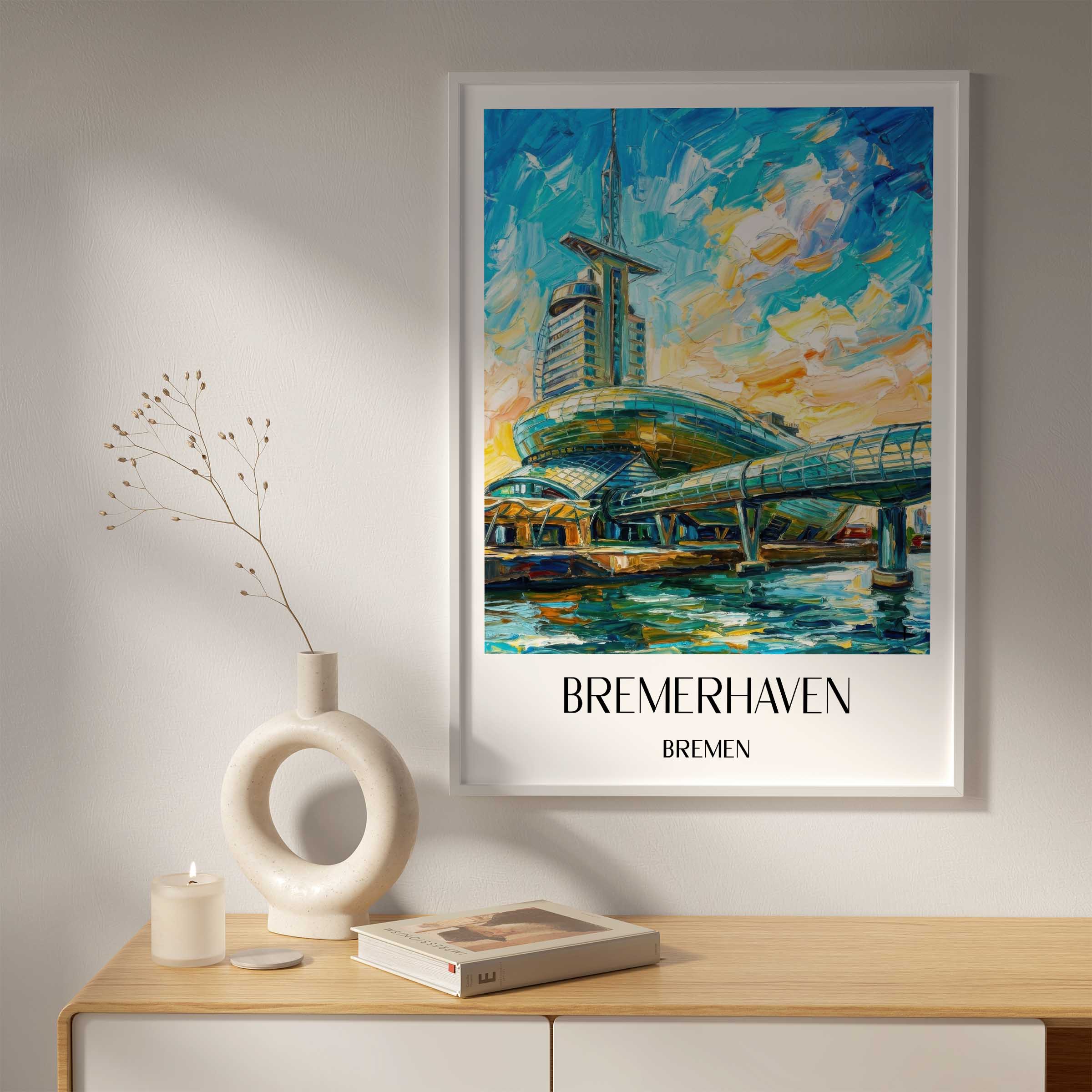 bremerhaven-bremen-deutschland-poster-oil-painting-oelgemaelde