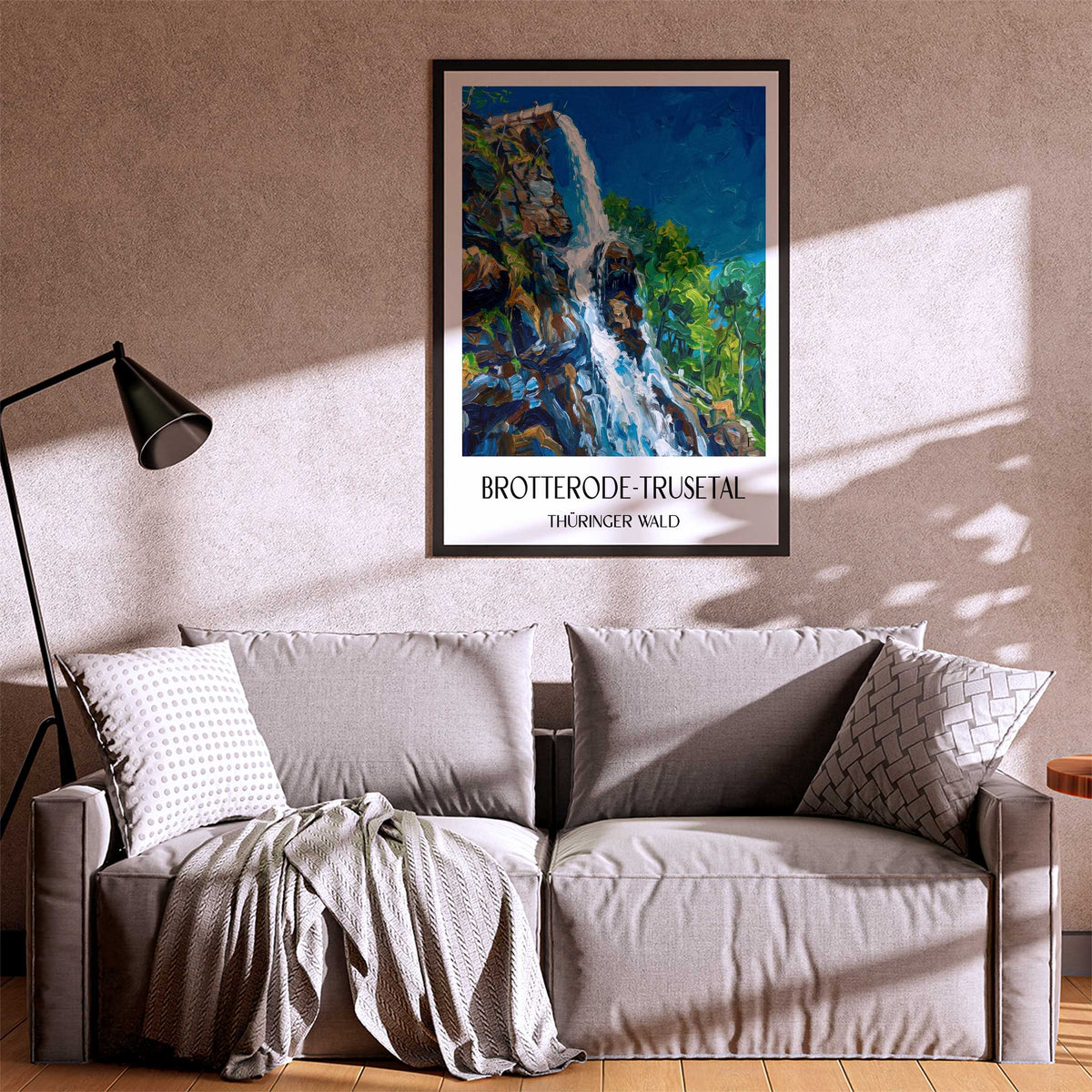 brotterode-trusetal-thüringer-wald-deutschland-poster-oil-painting-oelgemaelde
